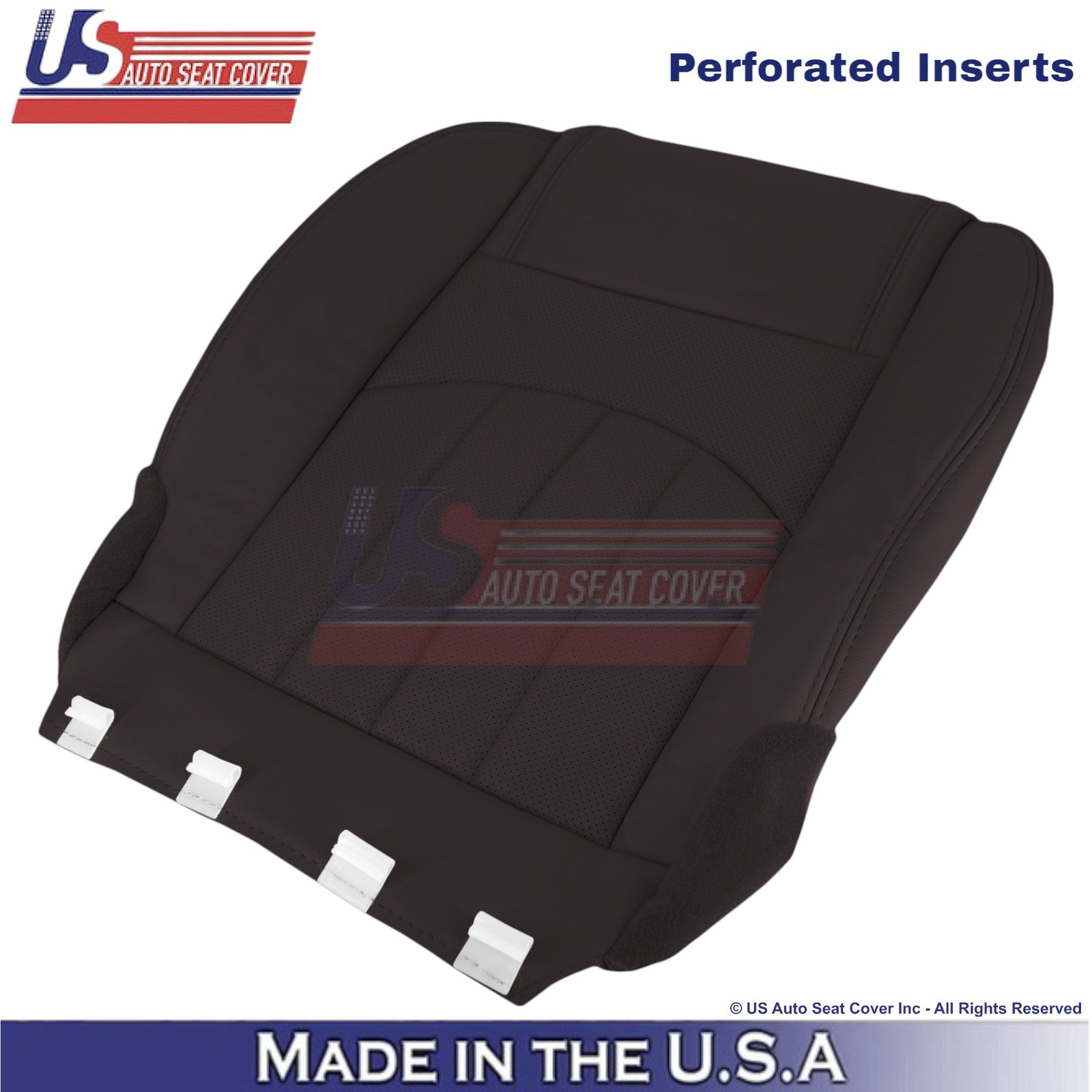 2013-2014 For Buick Enclave Leatherette Driver Bottom Replacement Cover Cocoa