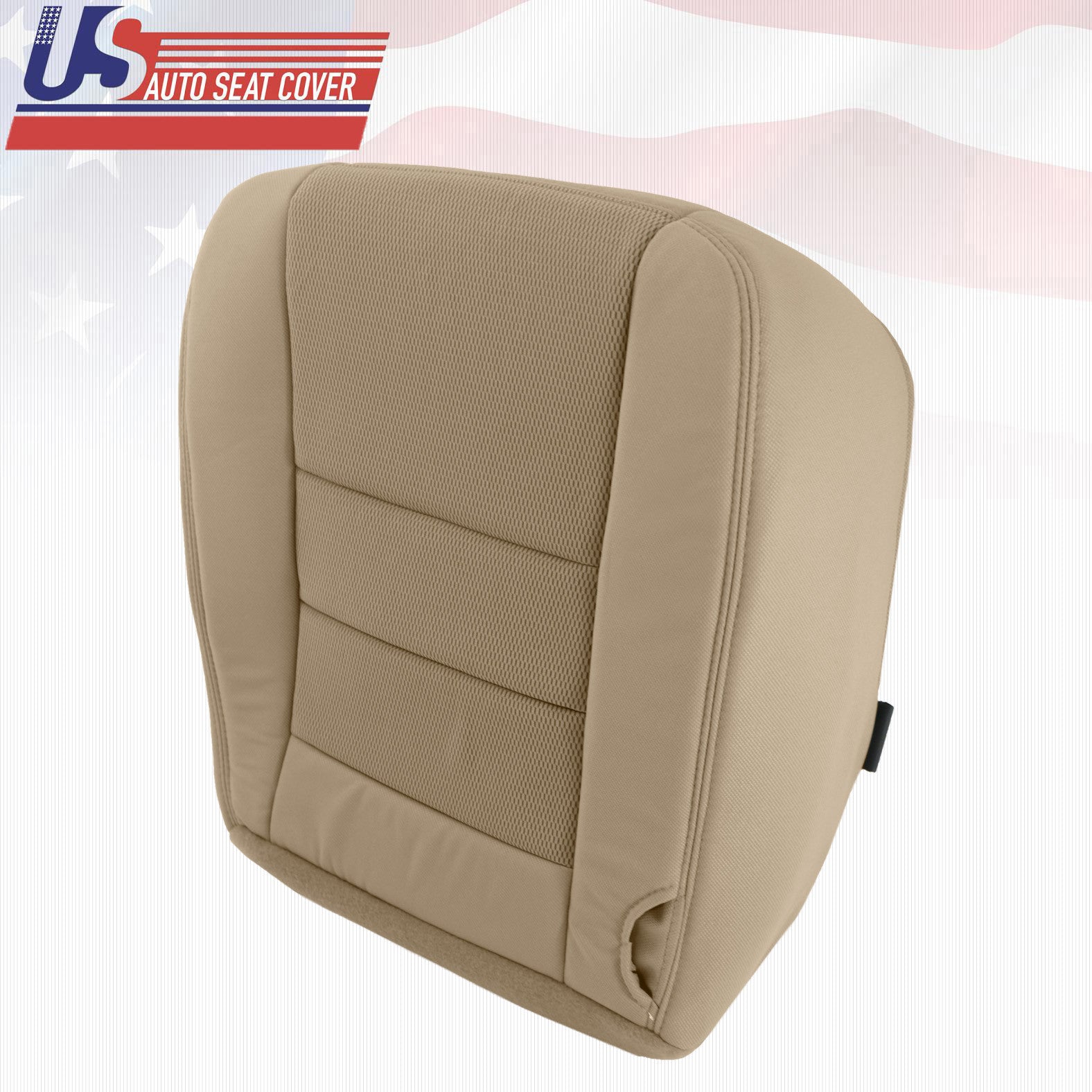 2002 - 2007 Ford F250 F350 XLT Super Duty Driver Bottom Cloth Seat Cover TAN
