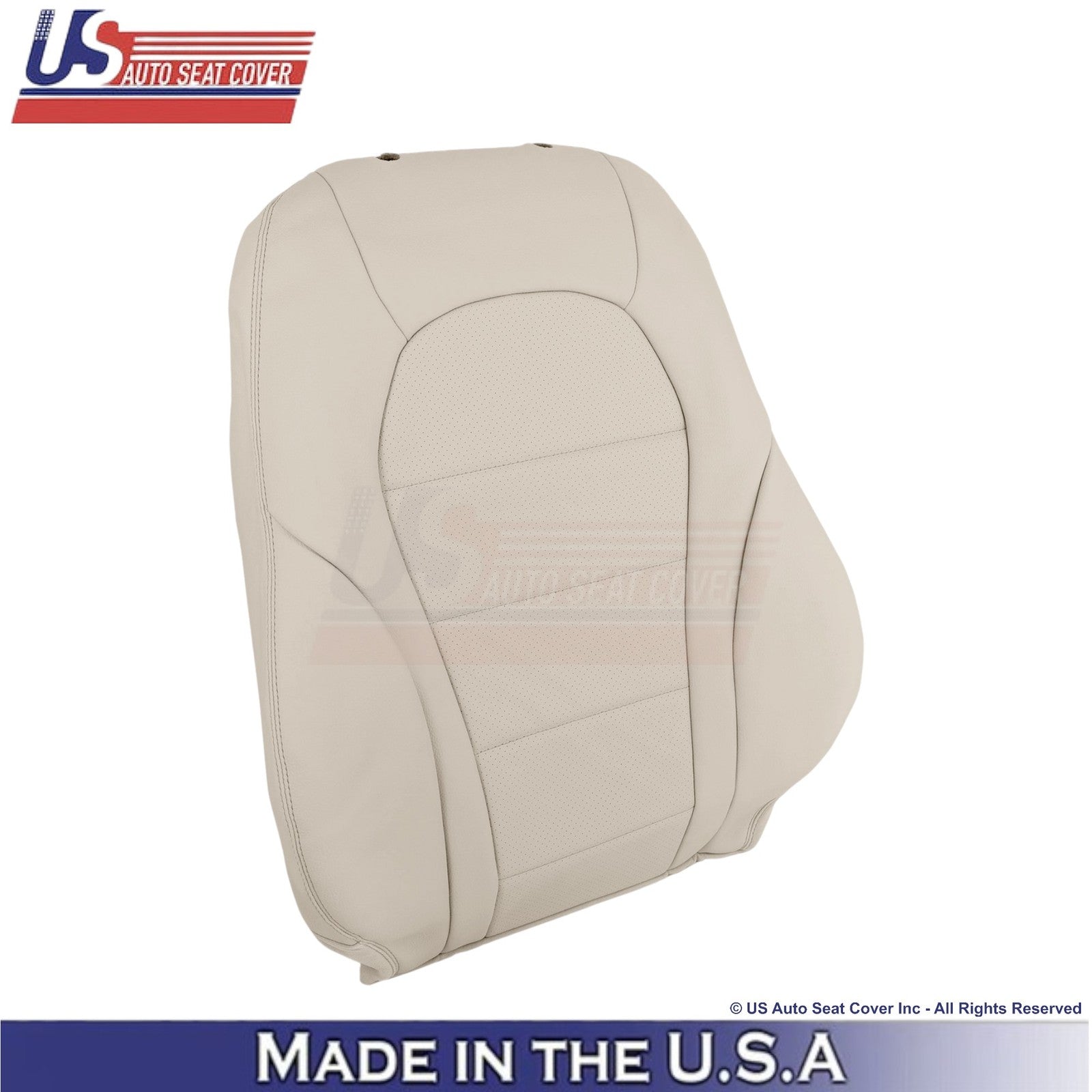 2016-2021 For Mercedes Benz GLC Class Leather Passenger Seat Covers Silk Beige