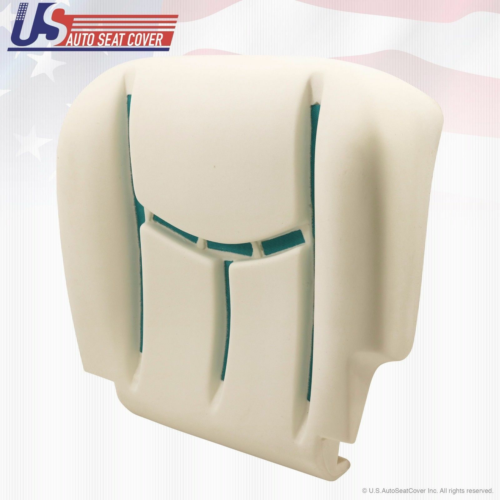 2003 2004 GMC Yukon Driver Side Bottom Vinyl Seat Cover Plus Foam Cushion GRAY