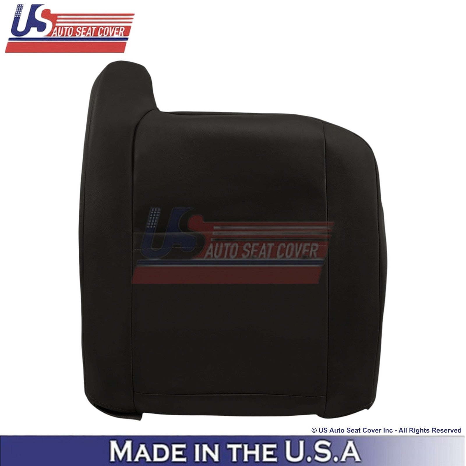 2003-2007 For Hummer H2 Genuine Leather Driver Replacement Covers Ebony Black