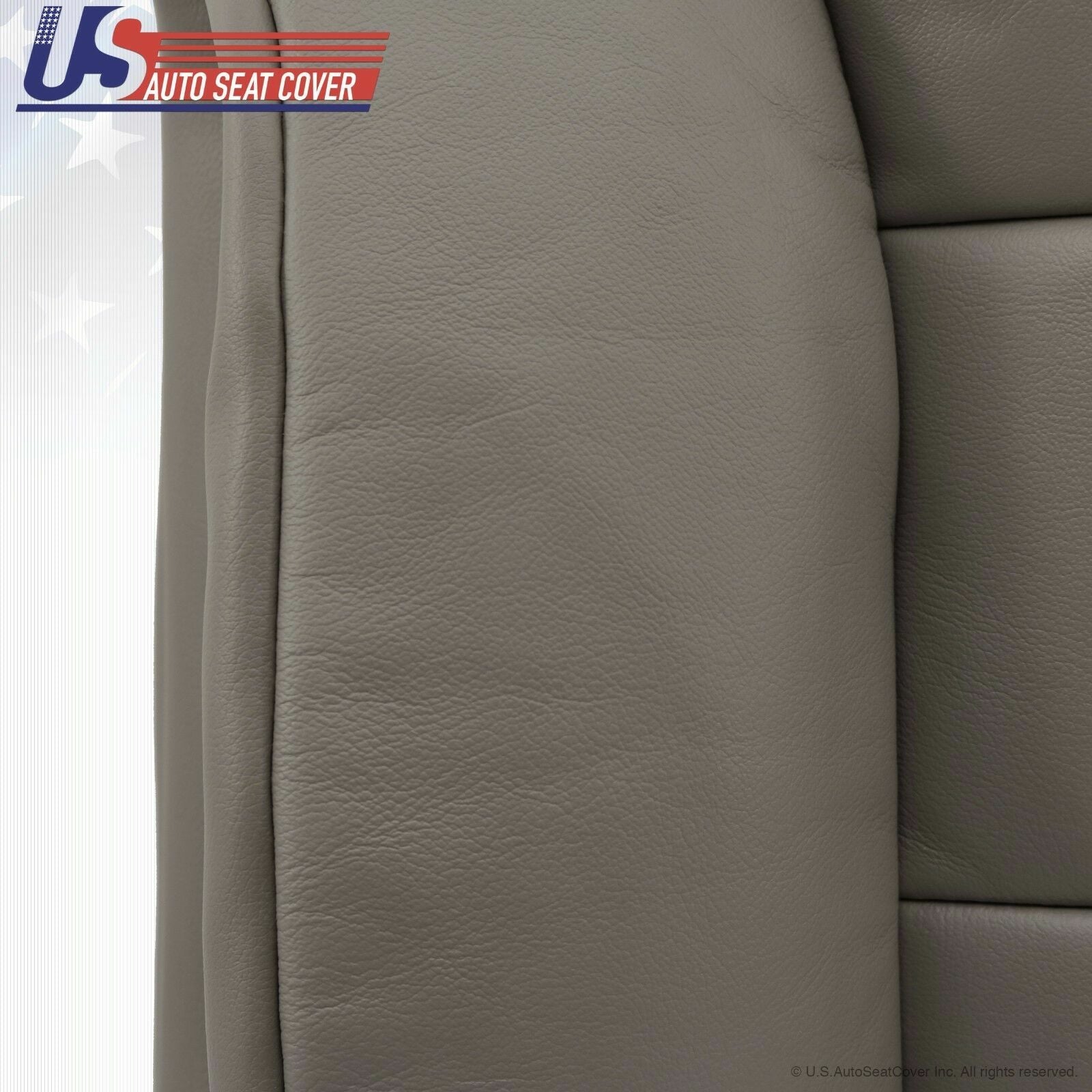 1995 -1999 Chevrolet C/K 1500 PASSENGER top Lean Back Leather Seat Cover Gray