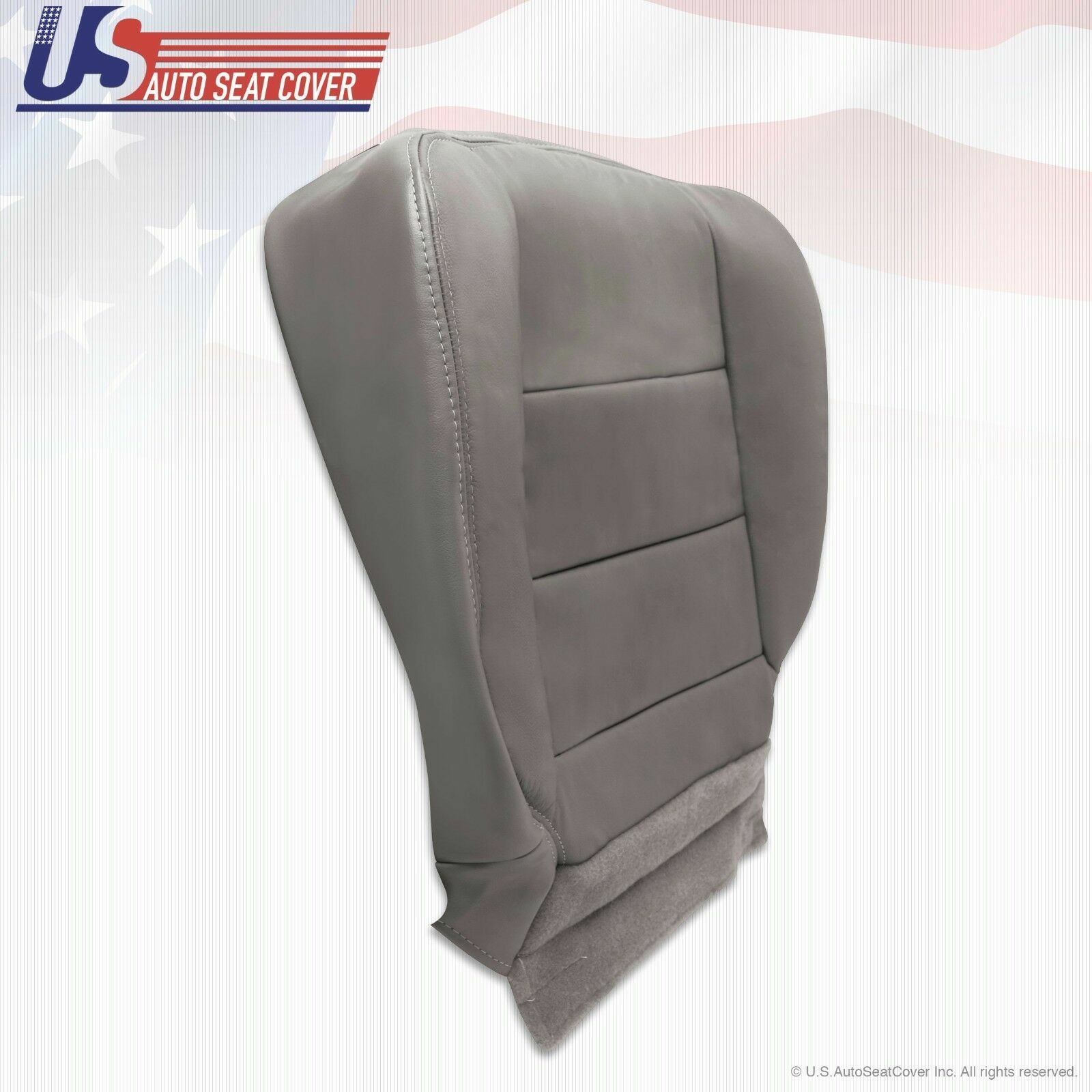 2002-2007 Ford F250 F350 Lariat EXTENDED CAB Driver Bottom Leather Seat Cover
