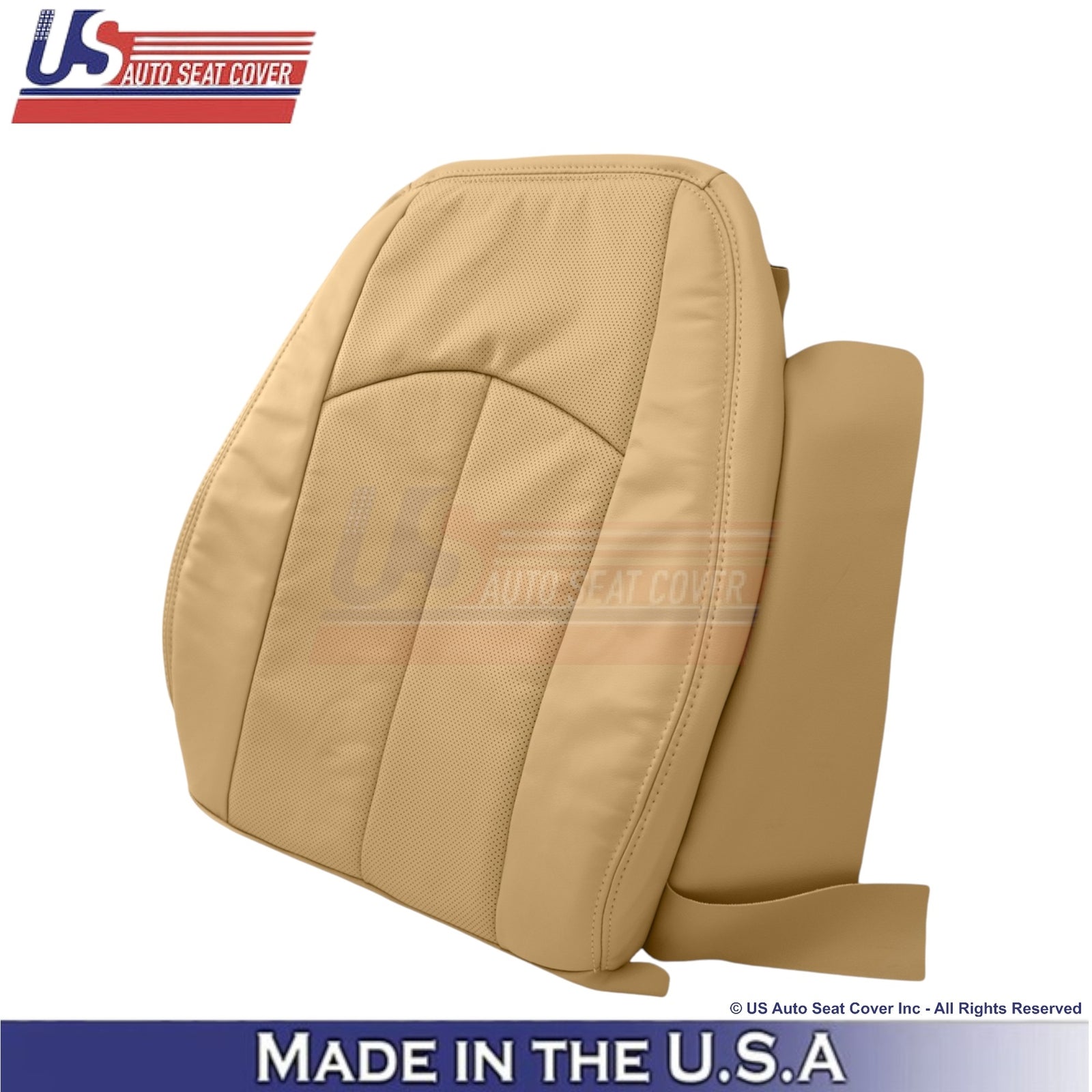 2002-2009 For Mercedes-Benz E-Class Leather Driver Top Replacement Cover Tan