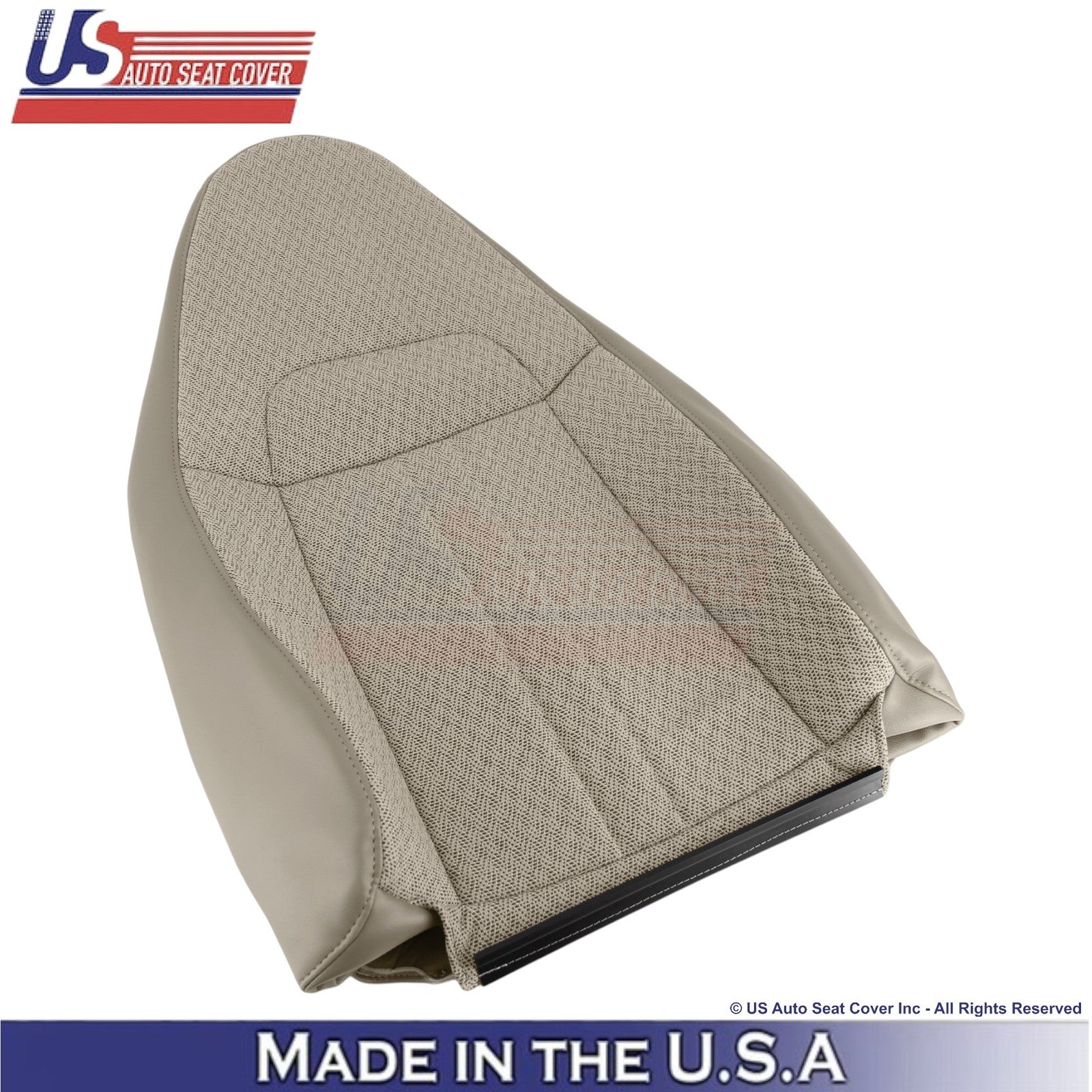 1996-2025 Fits Chevrolet Express Cloth Front Passenger Top Replacement Cover Tan