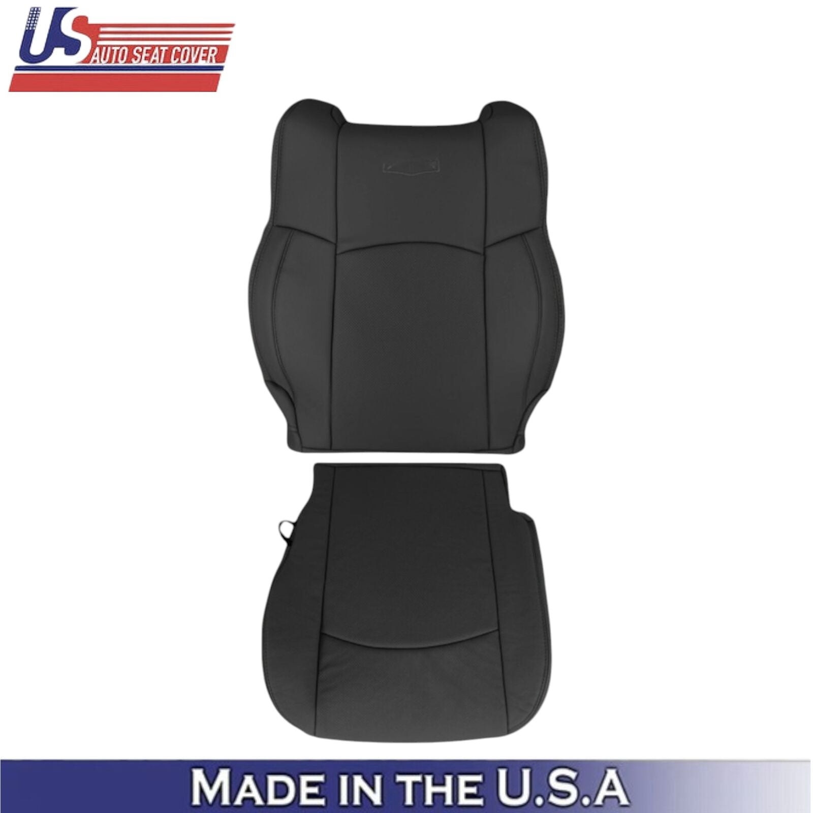 2009-2012 For Dodge Ram 2500 Laramie Leatherette Passenger Side Covers Dark Gray