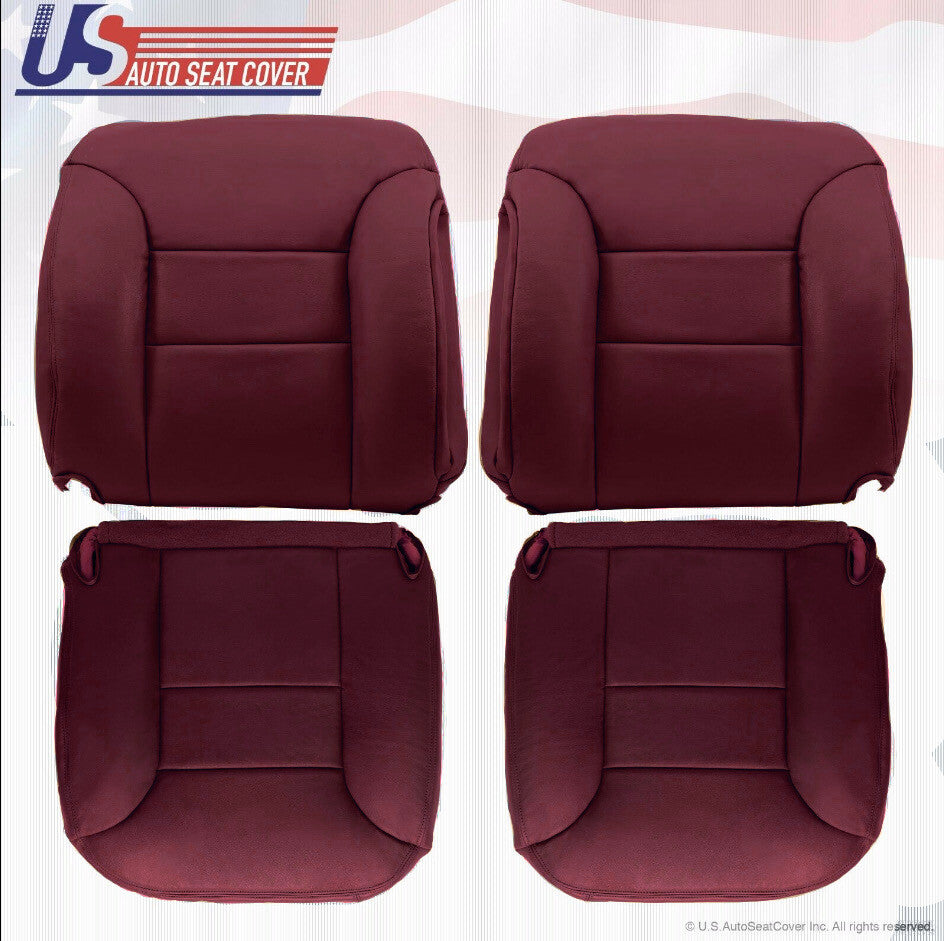 1995 1996 1997 1998 1999 CHEVY TAHOE DRIVER PASSENGER TOPS / BOTTOMS IN RUBY RED