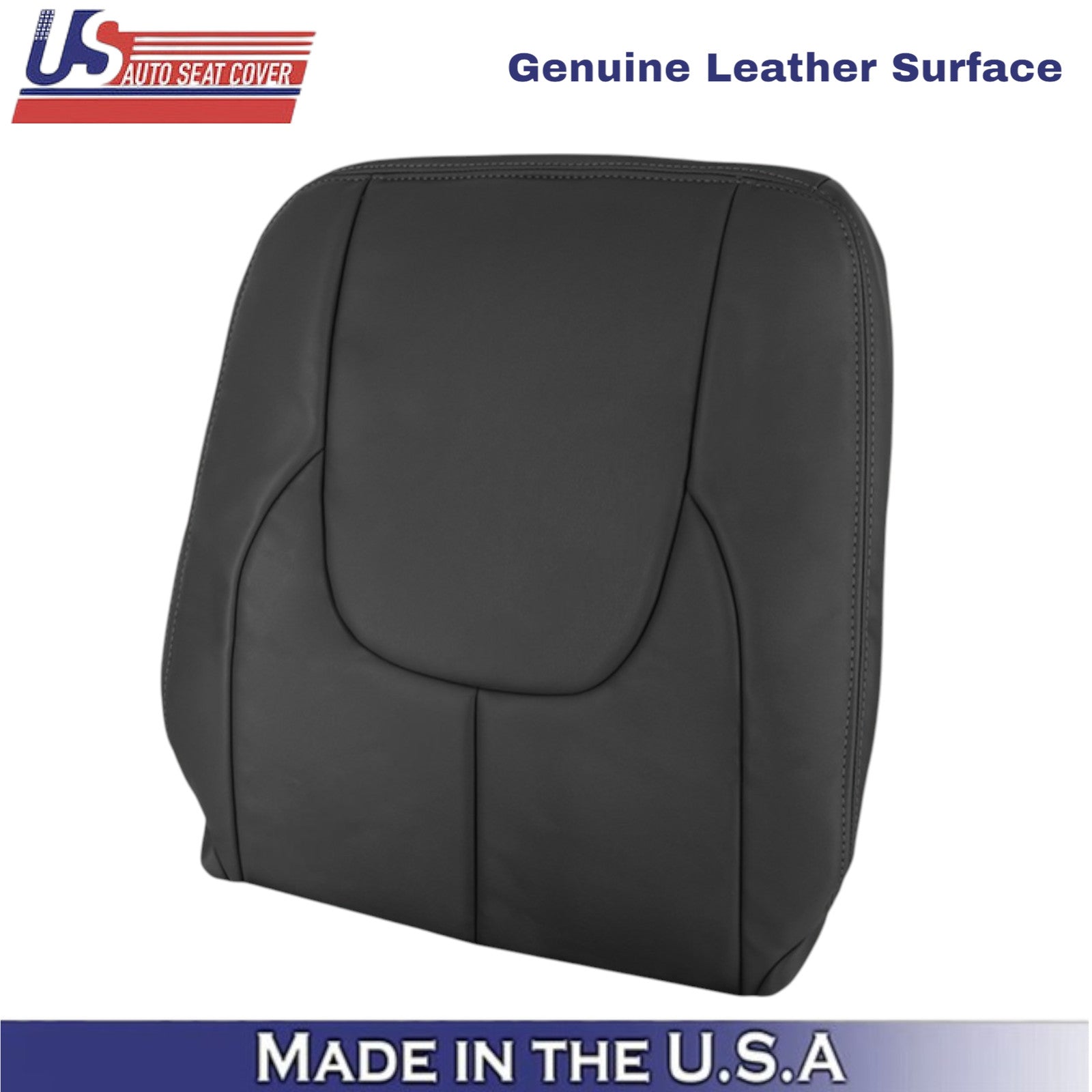 2002-2003 For Dodge Ram 1500 2500 Laramie Leather Front Top Covers Dark Slate