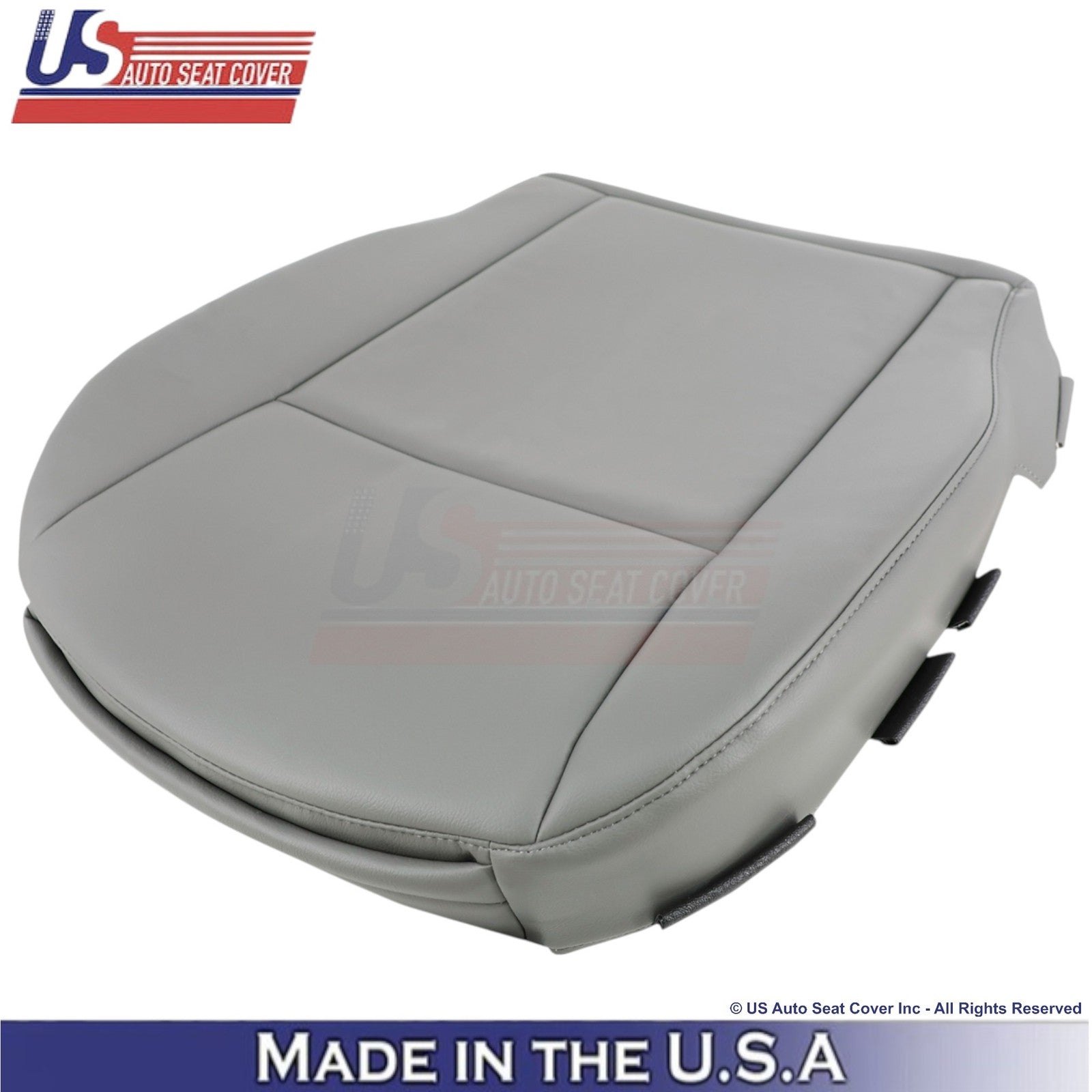 2014-2019 Fits Ford Transit Leatherette Front Replacement Seat Covers Gray