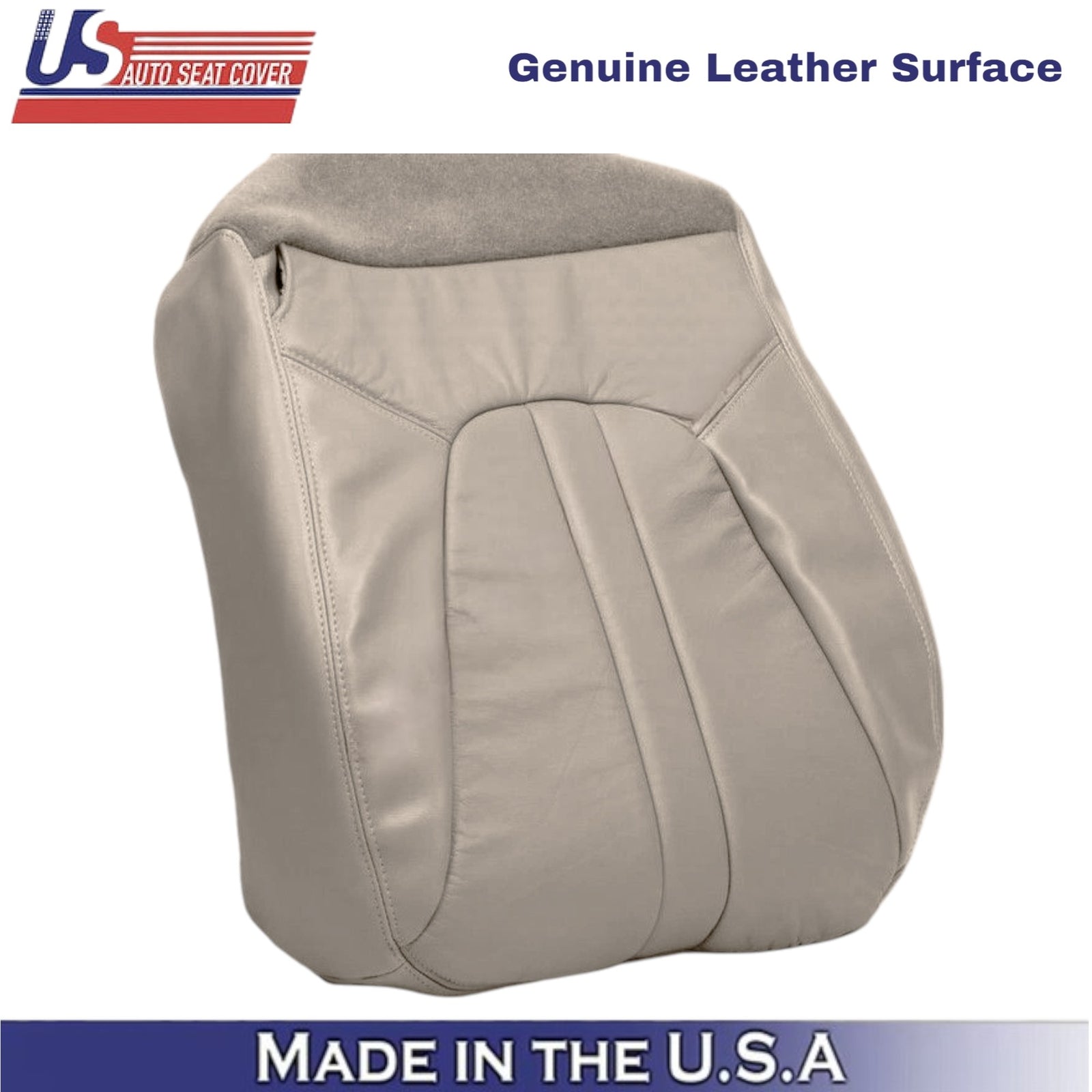 97-99 For Ford Expedition Eddie Bauer Leather Passenger Bottom Cover Prairie Tan