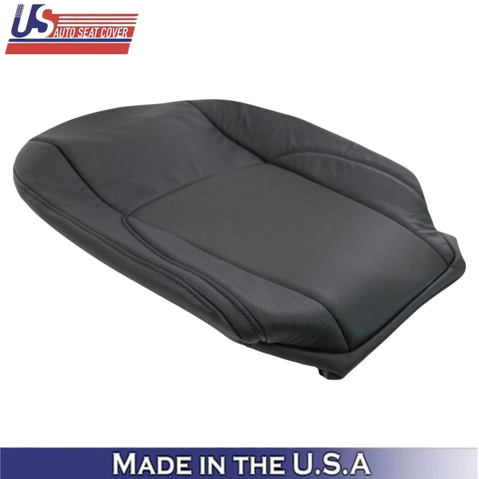 2007-2012 For Lexus ES350 Genuine Leather Front Top Replacement Covers Black