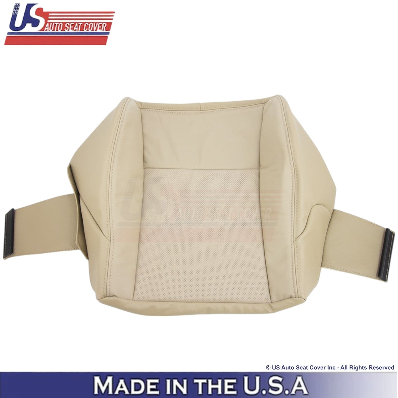 2003-2007 Fits Cadillac CTS Leather Driver Bottom OEM Replacement Seat Cover Tan