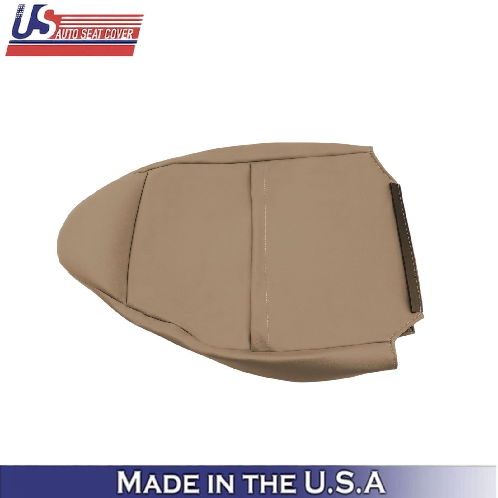 1997-2002 For Ford Expedition XLT Eddie Bauer Leather Front Top Seat Covers Tan