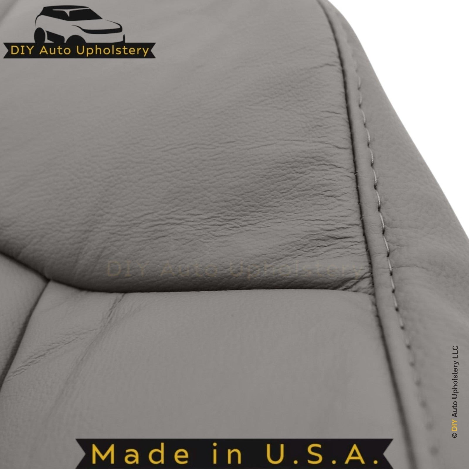 1999-2001 For Jeep Grand Cherokee Genuine Leather Driver Bottom Seat Cover Taupe
