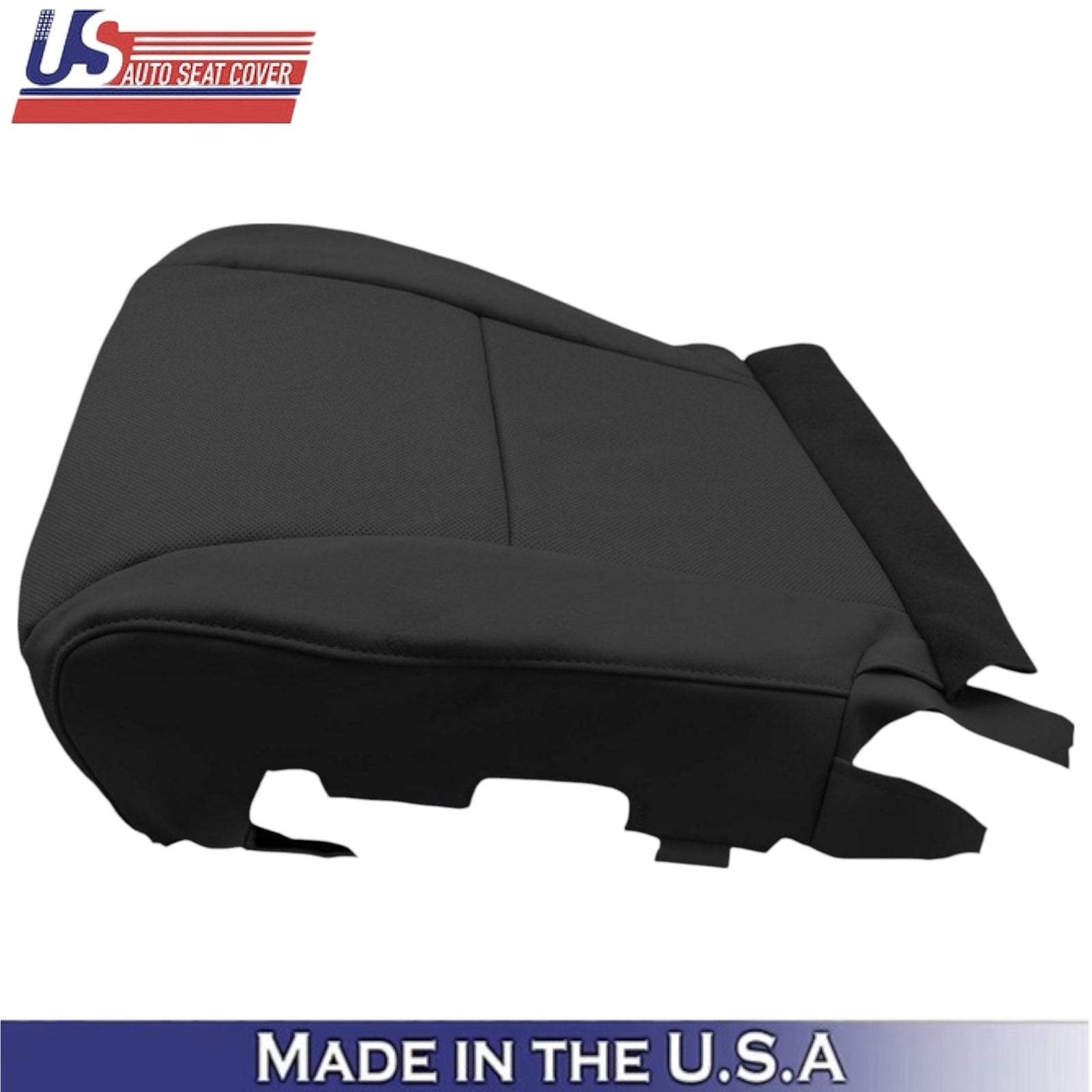 2010-2015 For Lexus RX350 RX450H Leatherette Passenger Bottom Seat Cover Black