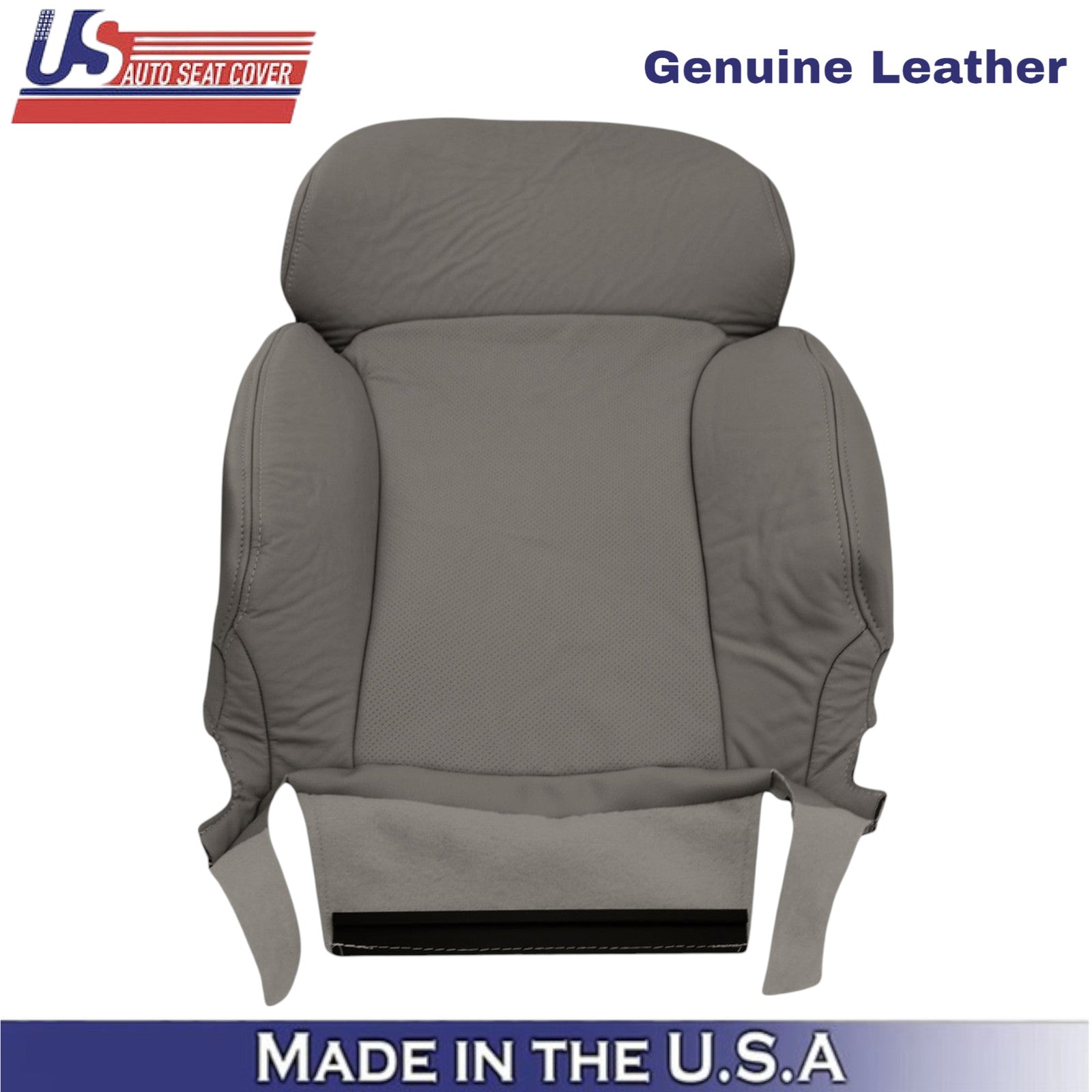 2006-2011 For Lexus GS350 GS300 Genuine Leather Driver Top Seat Cover Light Gray
