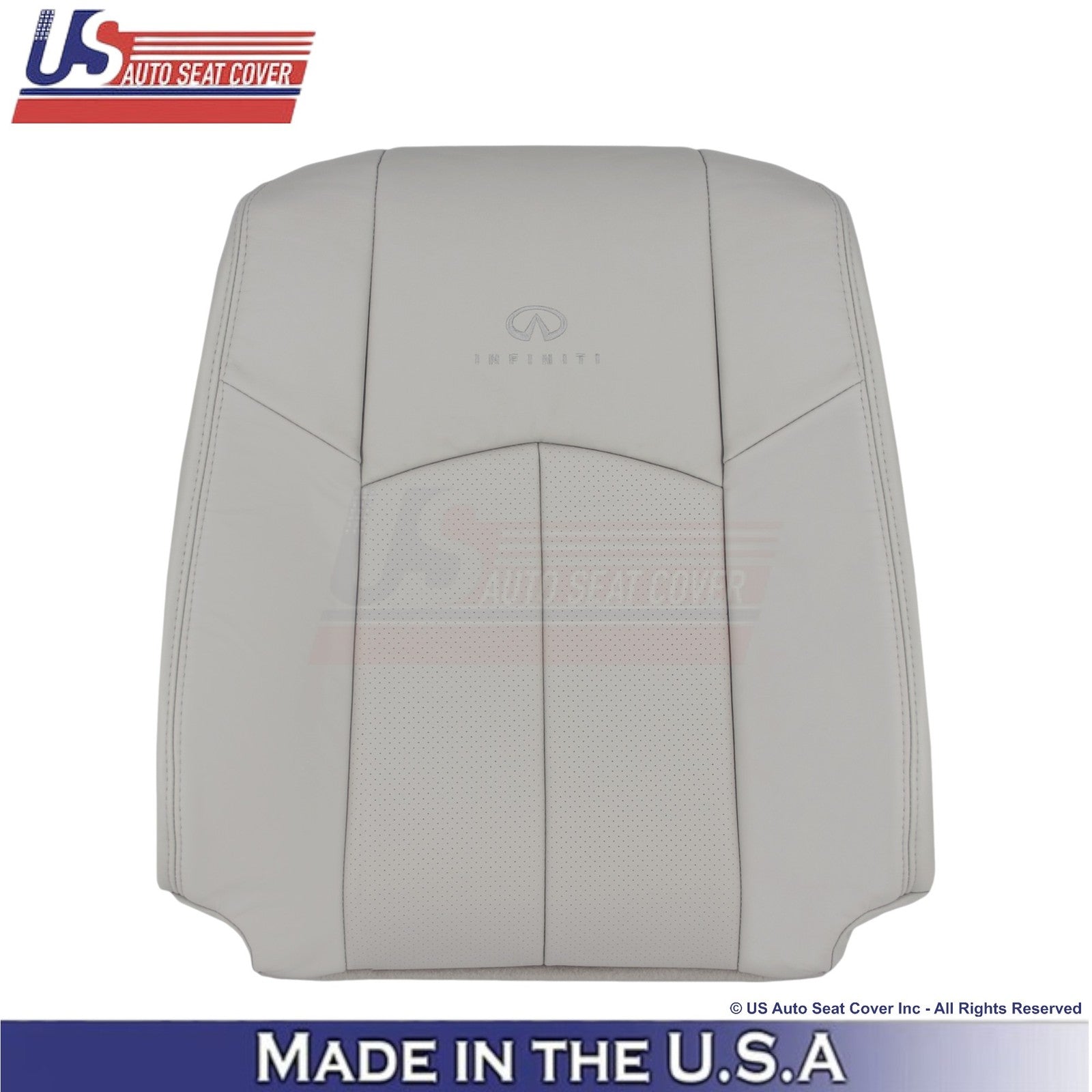 2009-2013 For Infiniti G37 Genuine Leather Front Replacement Covers Stone