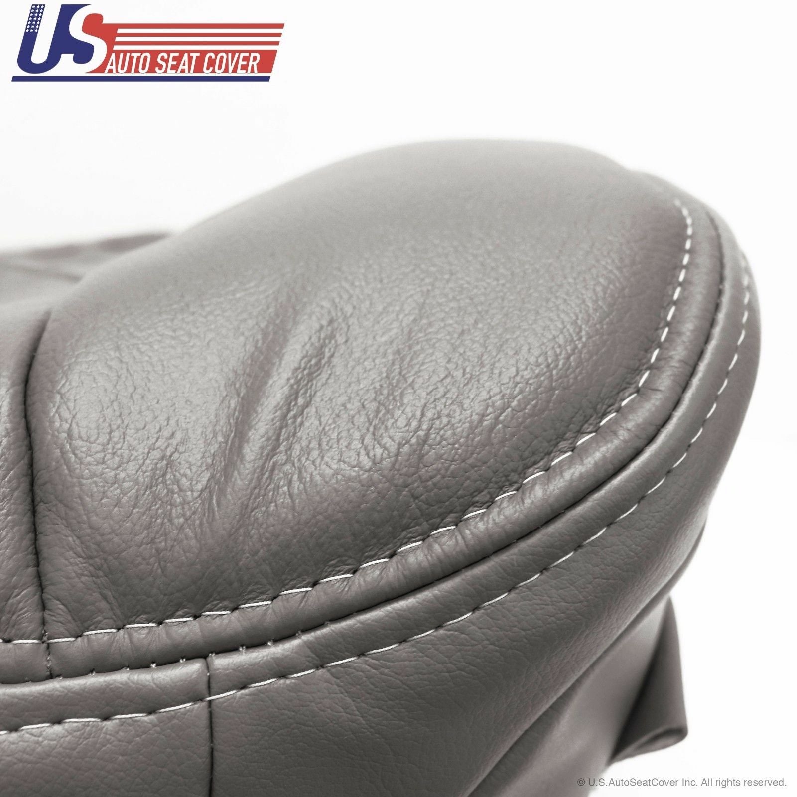 2002-2007 Ford F250 F350 Lariat EXTENDED CAB Driver Bottom Leather Seat Cover