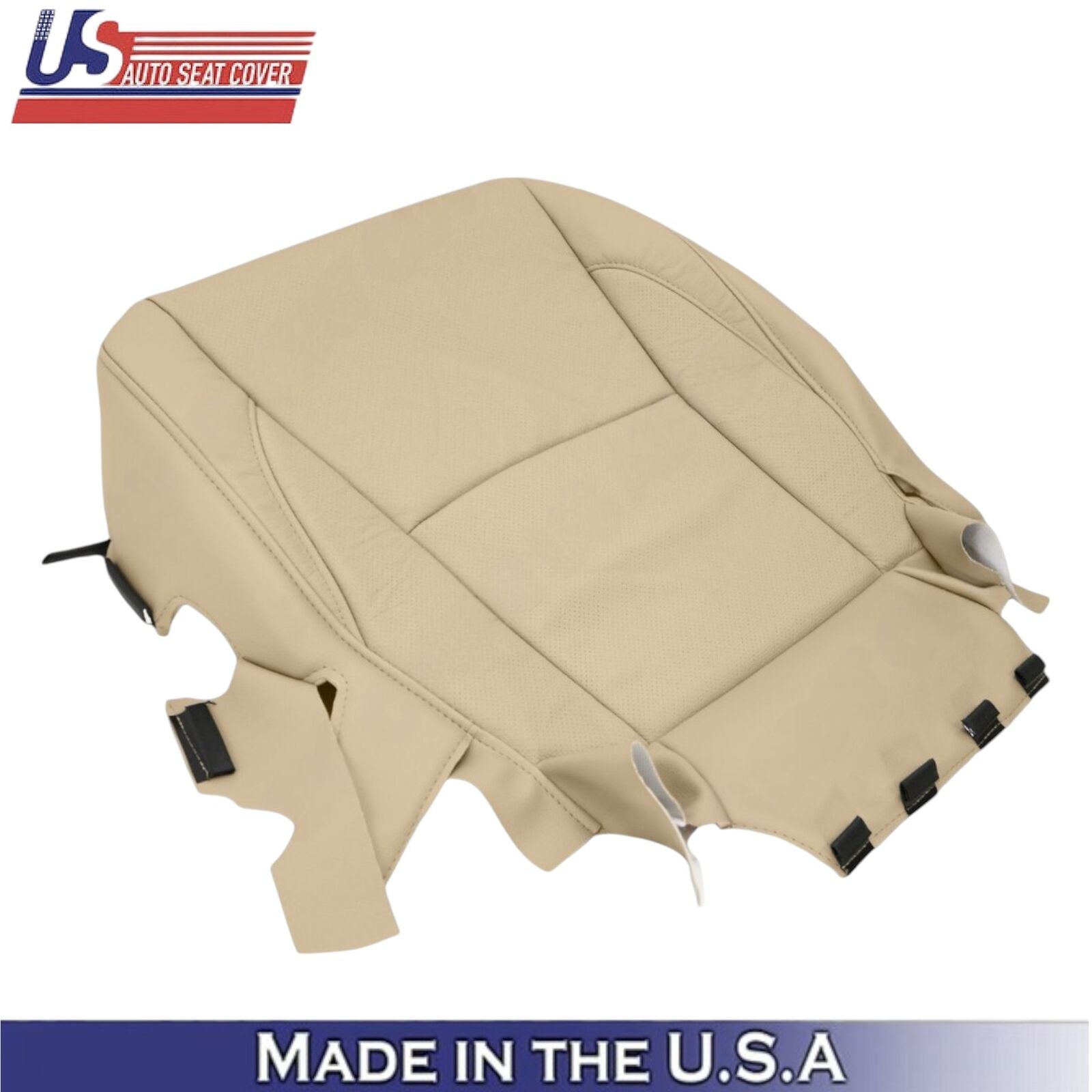 2007-2009 For Lexus ES350 Genuine Leather Passenger Side Covers Cashmere Tan