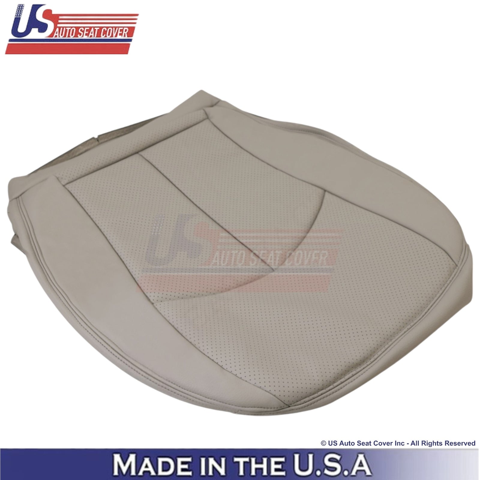 2002-2009 For Mercedes-Benz E-Class Leather Front Replacement Seat Covers Gray