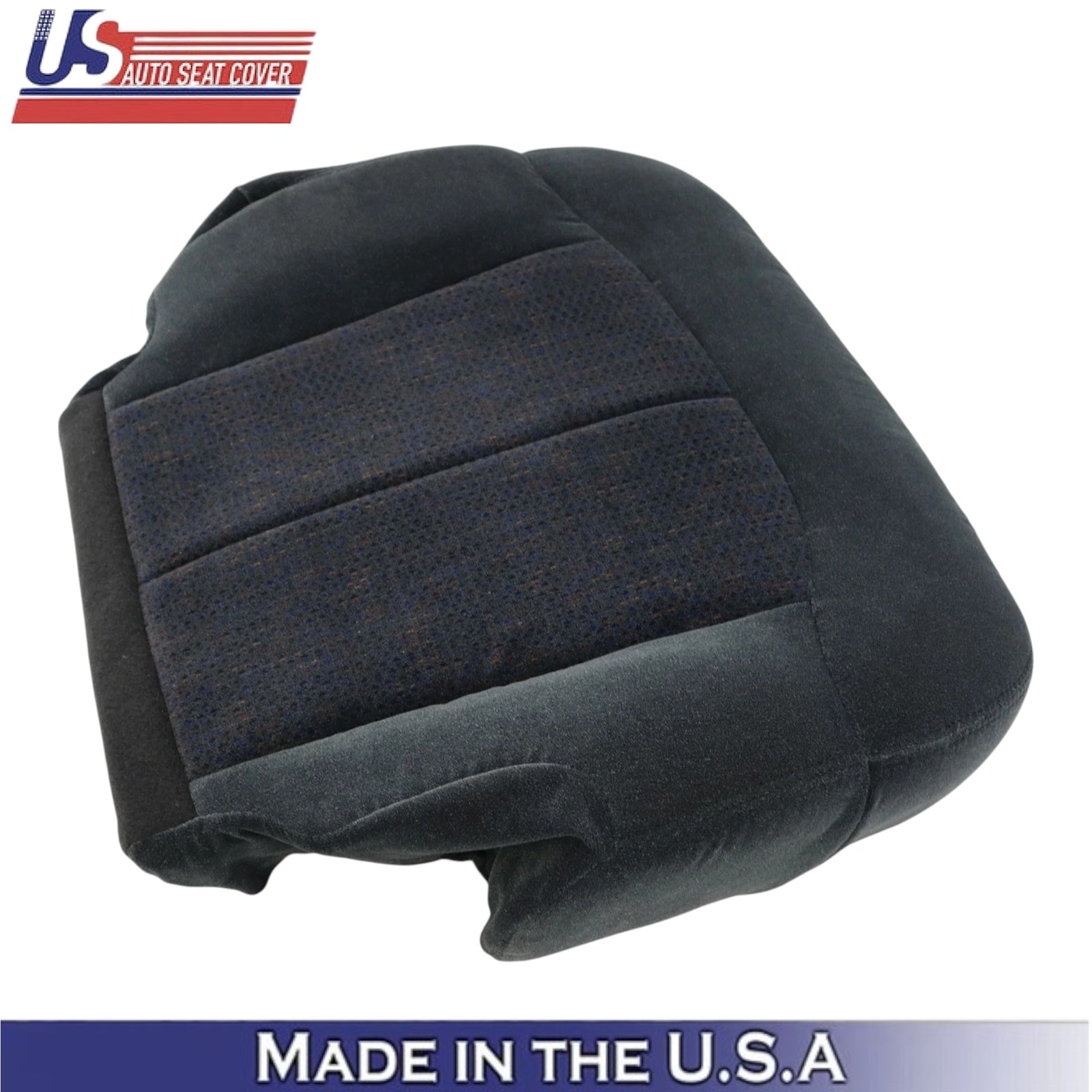 1999-2002 For Chevy Silverado 1500 2500 Cloth Driver Bottom Seat Cover Dk. Gray