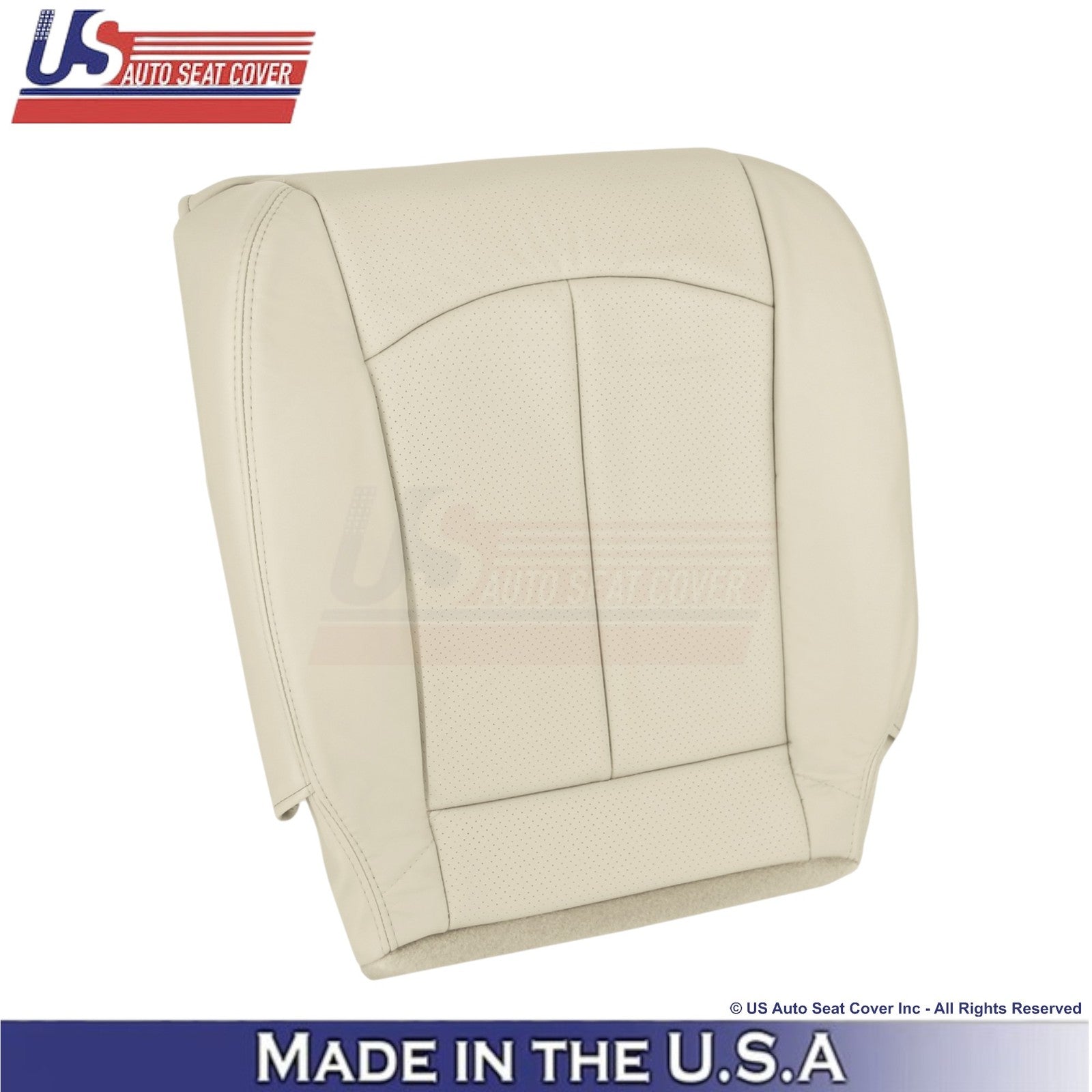 2009-2013 Fits Infiniti G37 Genuine Leather Front Passenger Bottom Cover Wheat