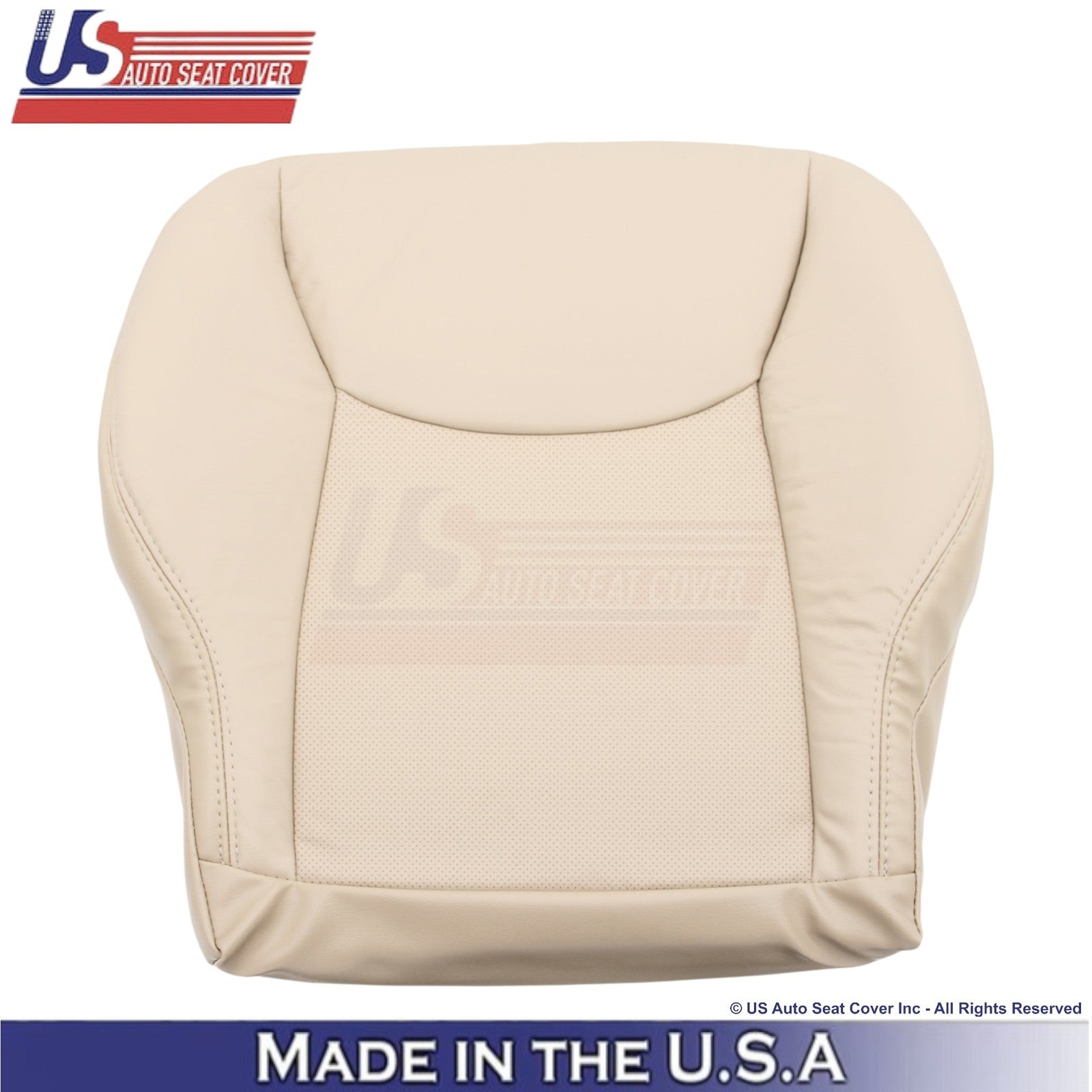 2003-2006 For Mercedes-Benz S-Class Leather Half Perf Front Bottom Covers Pebble
