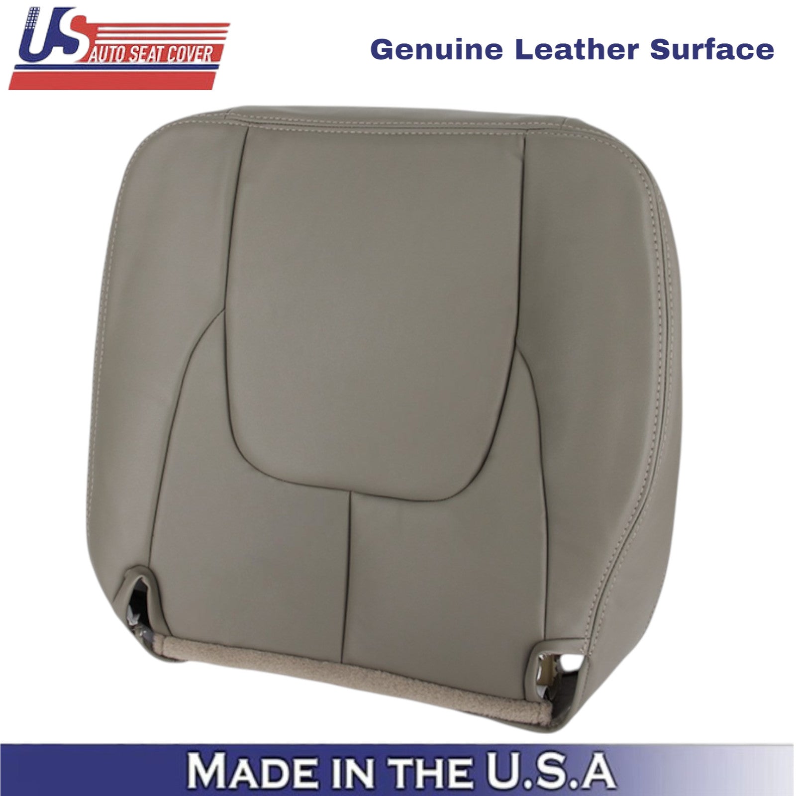 2002-2003 For Dodge Ram 1500 2500 Laramie Leather Driver Side Seat Covers Taupe