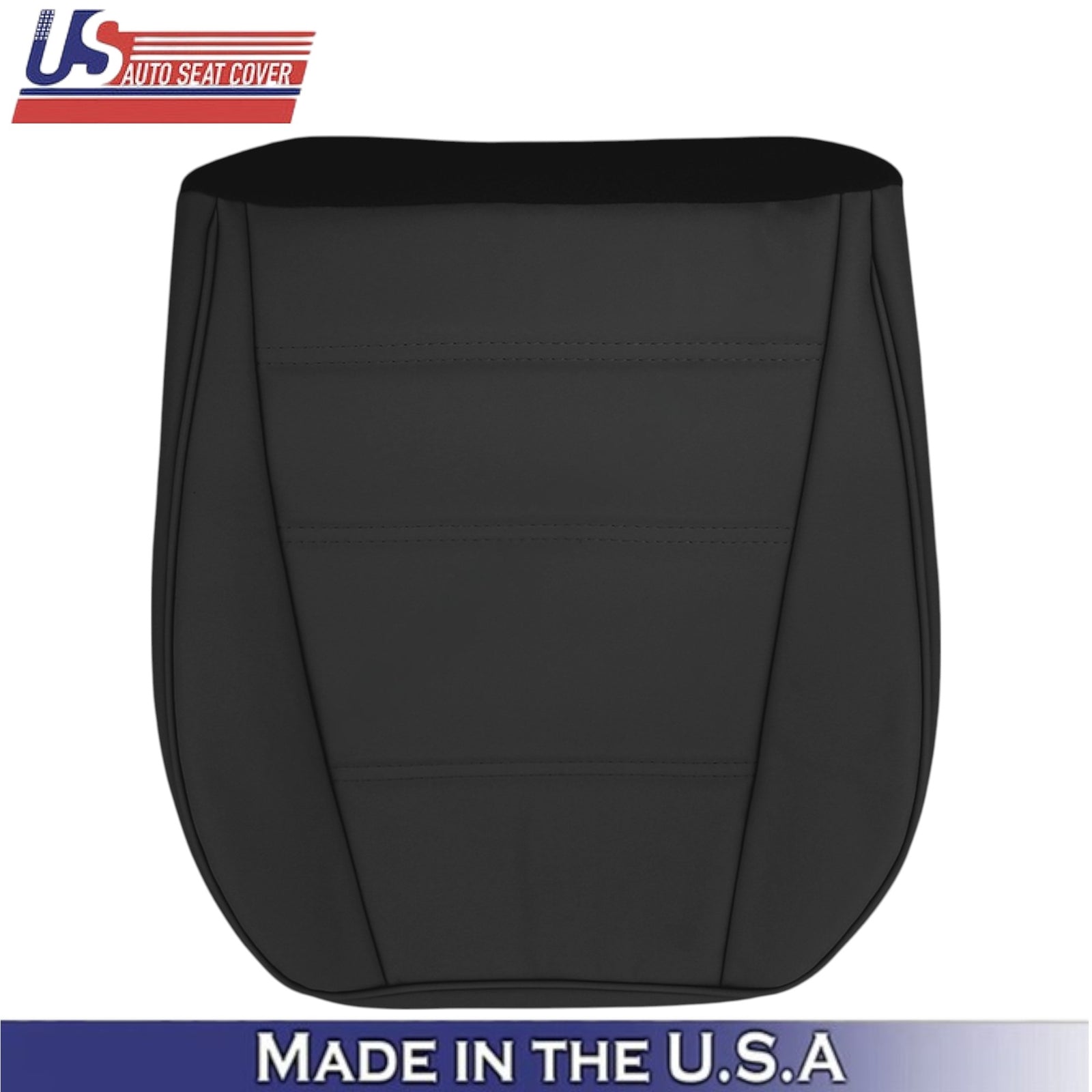 1999-2004 For Ford Mustang V6 Leatherette Front Bottom Seat Covers Dark Charcoal