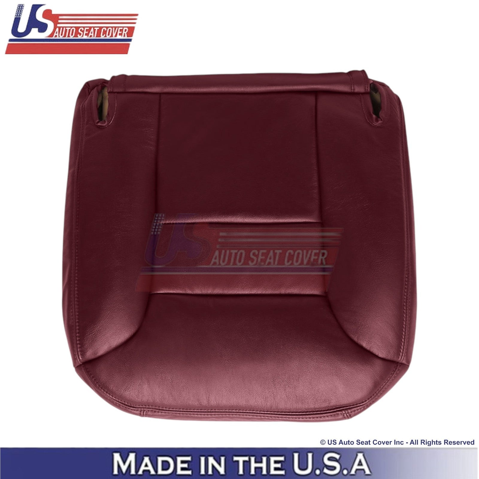 1995-1999 For Chevy Suburban Leatherette Driver Side Replacement Covers Ruby Red