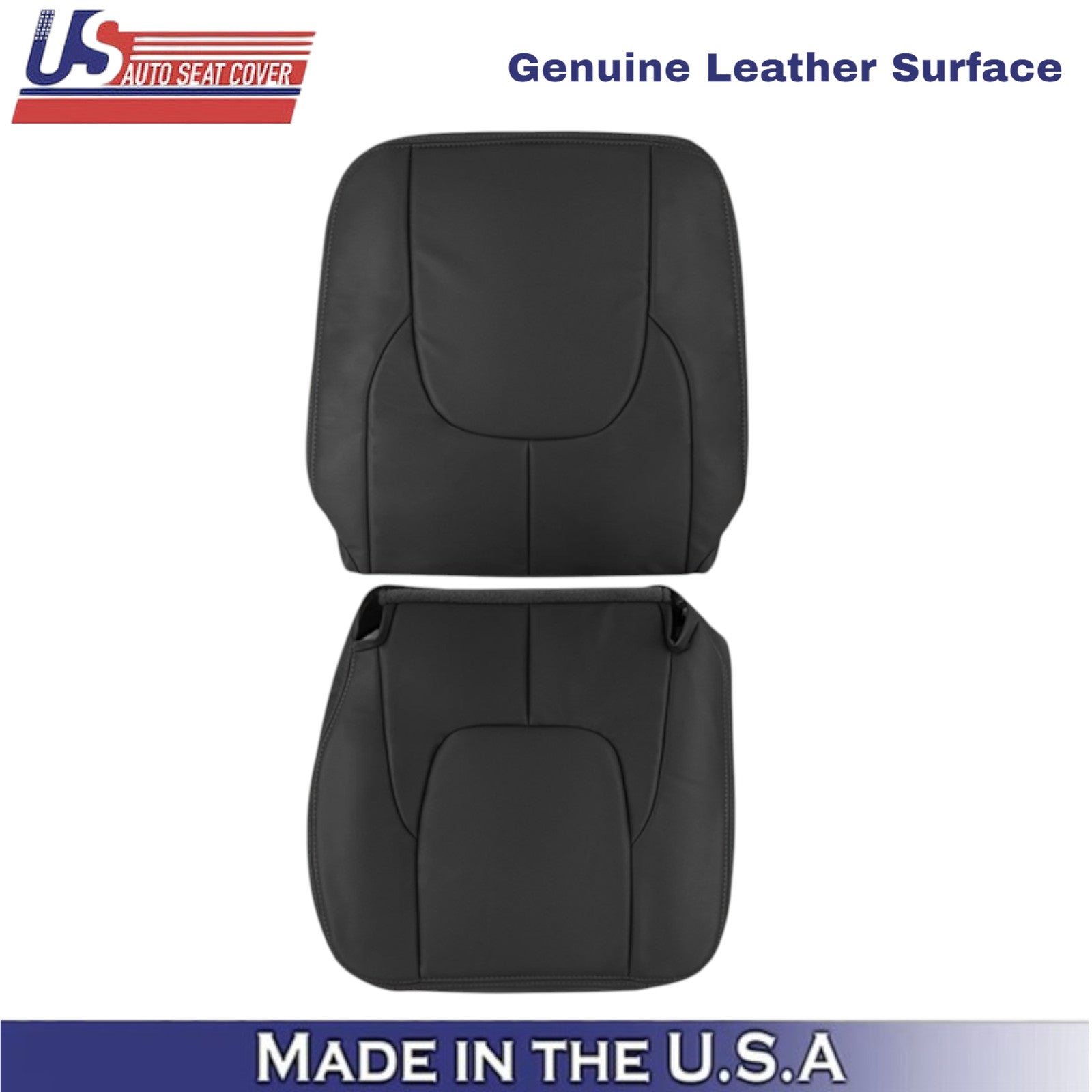 2002-2003 For Dodge Ram 1500 2500 Laramie Leather Driver Side Covers Dark Slate