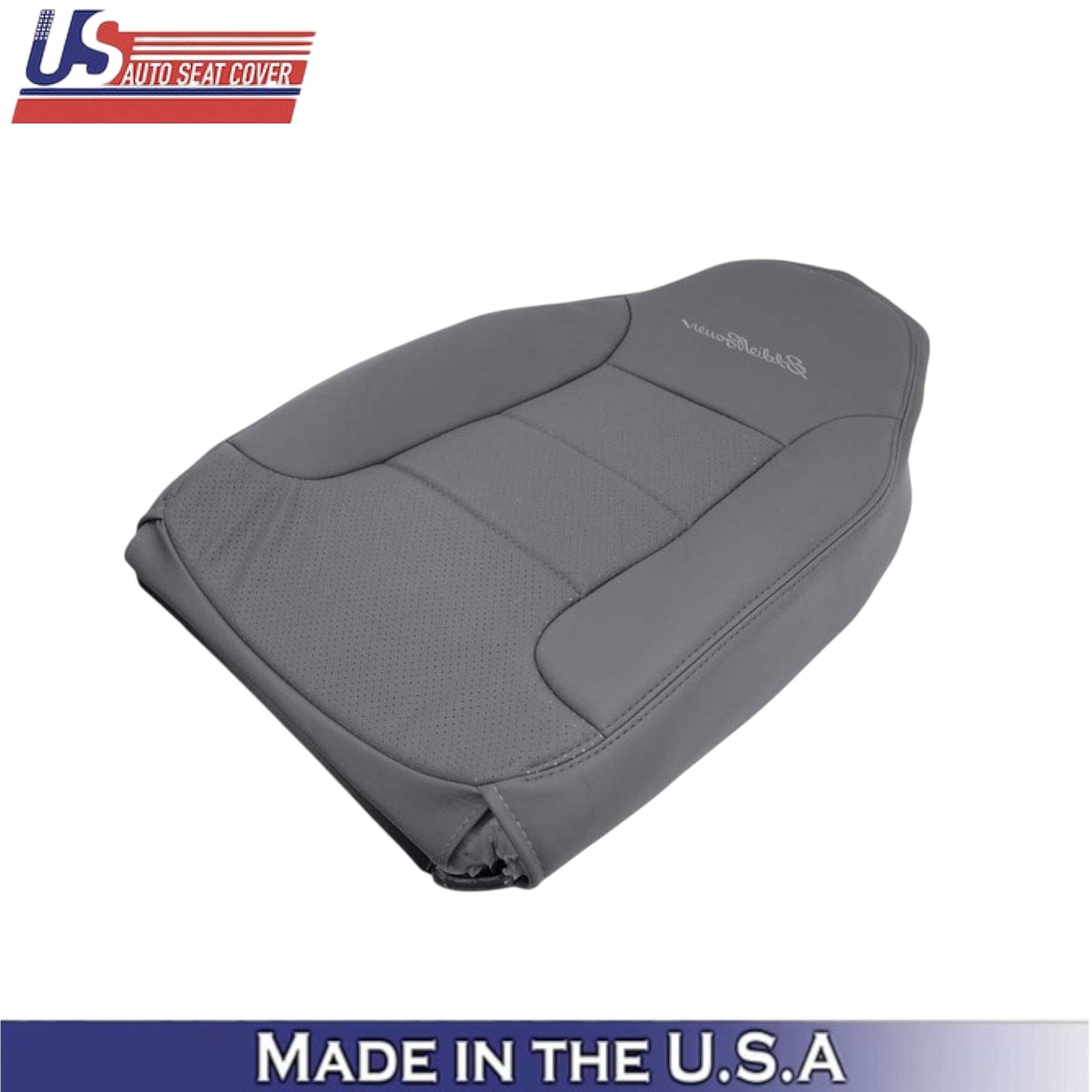 1992-1996 For Ford Bronco Eddie Bauer Leatherette Passenger Side Covers Gray
