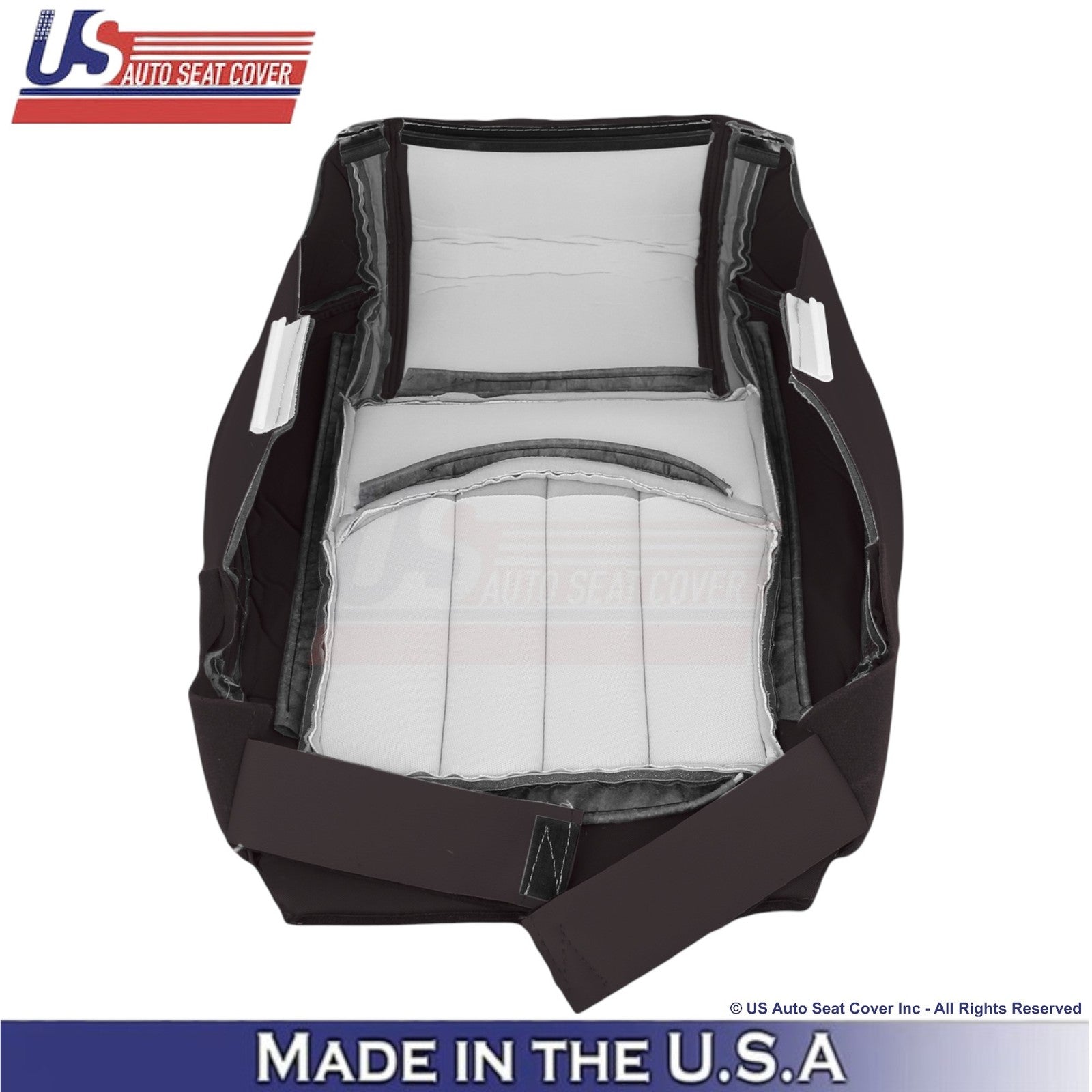 2013-2014 For Buick Enclave Leatherette Driver Bottom Replacement Cover Cocoa