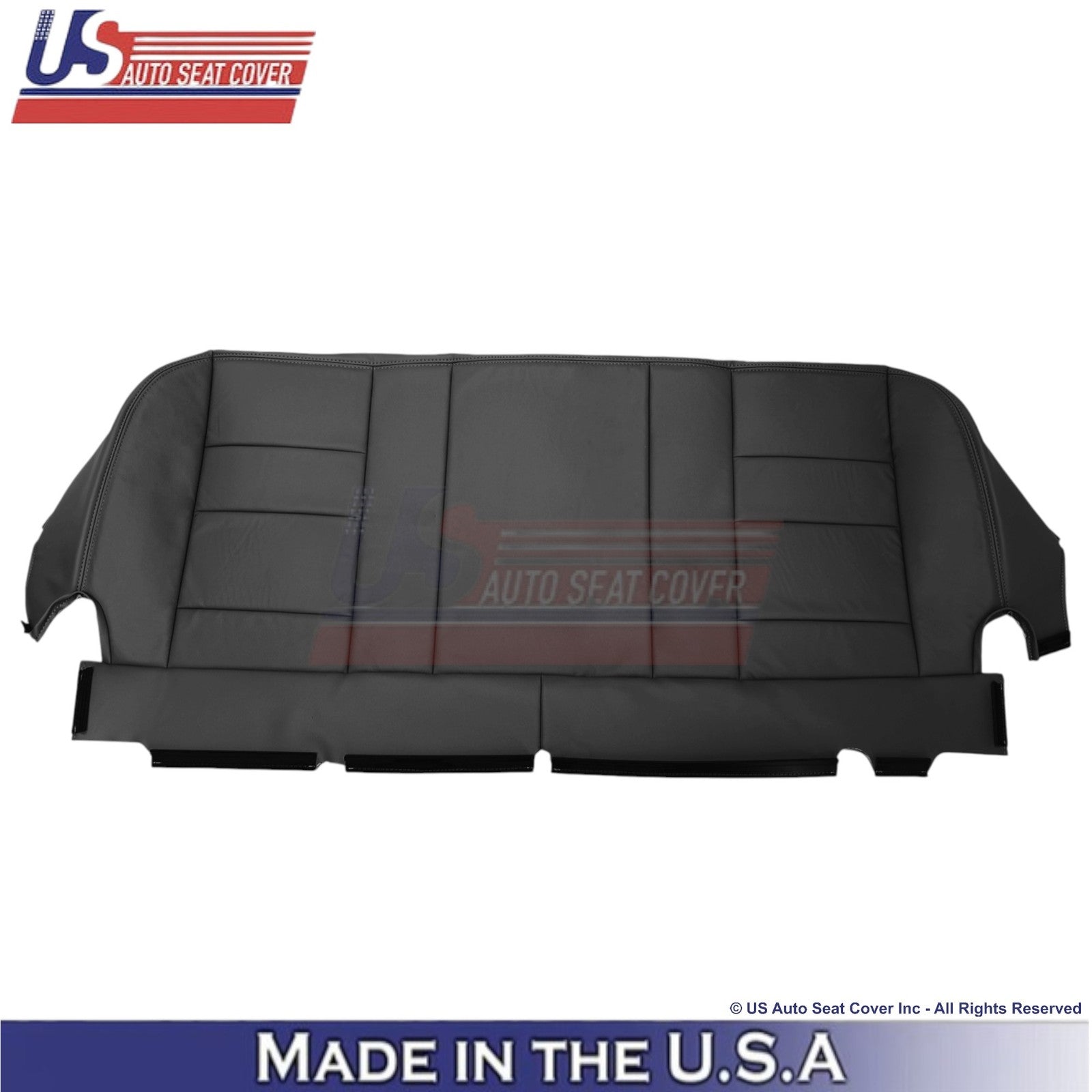 2003-2004 For Ford F250 F350 Lariat Leatherette Rear Bench OEM Seat Covers Black