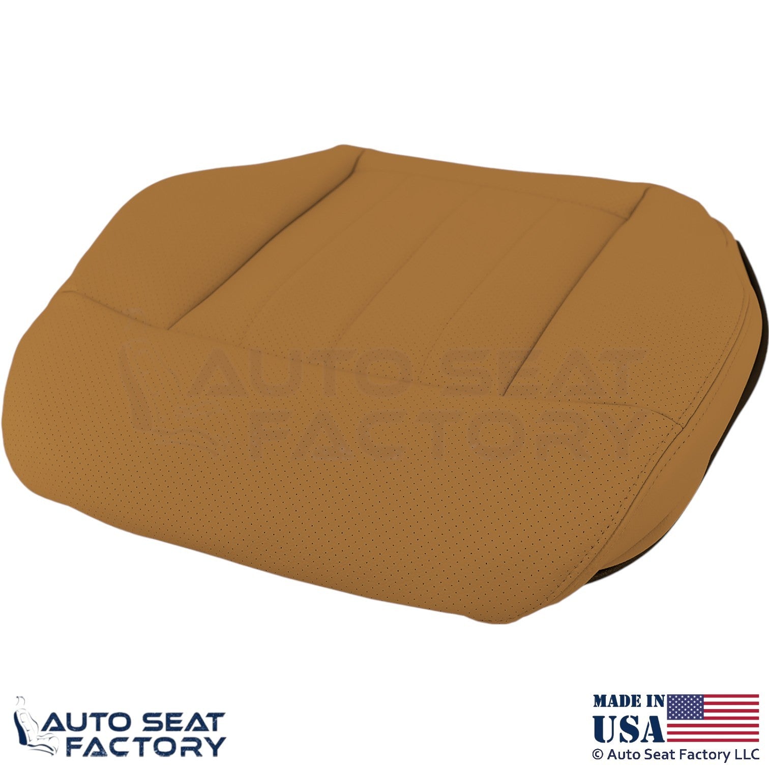 2010-2016 For Mercedes Benz E550 E350 Leatherette Perf Driver Bottom Cover Beige