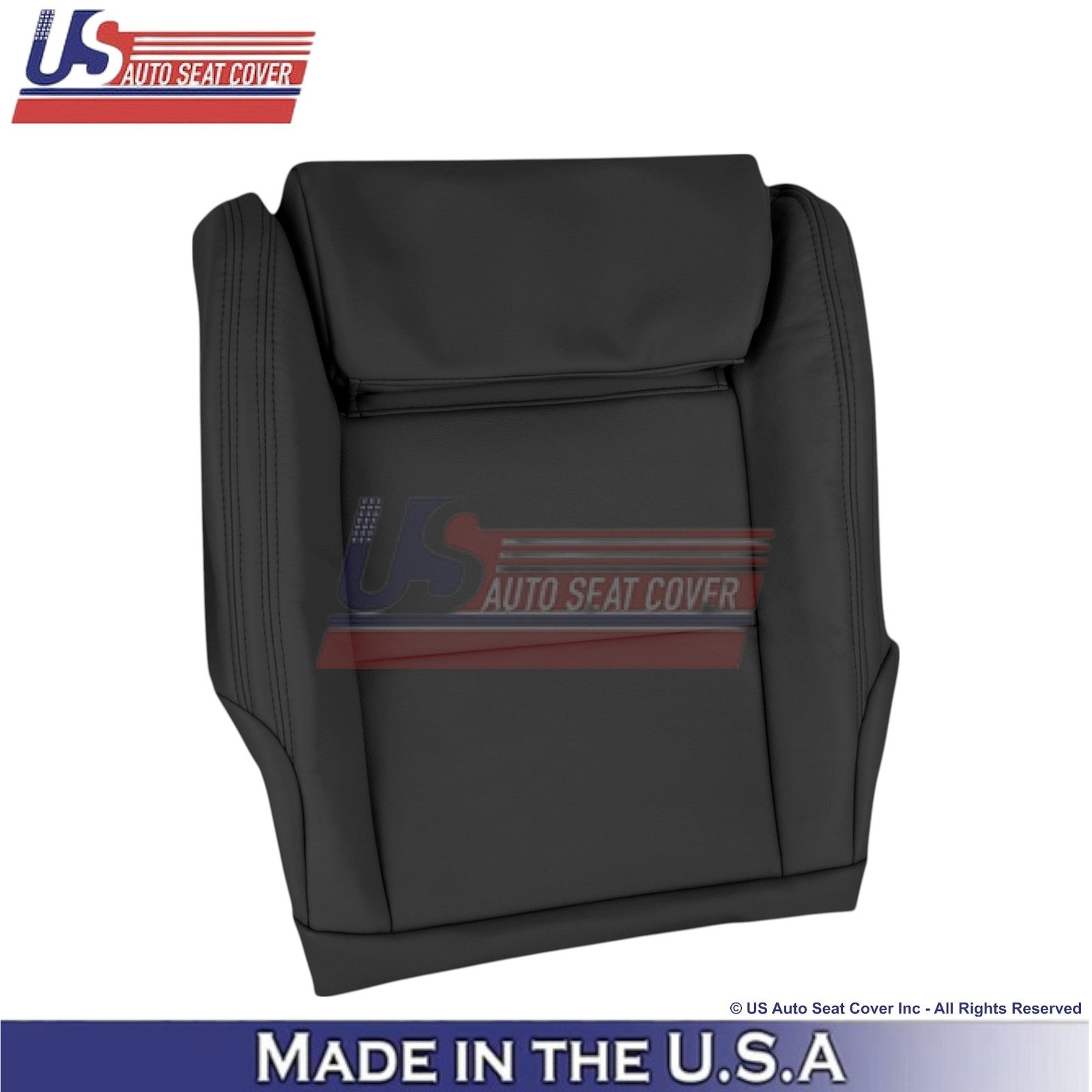 2016-2019 Fits Mercedes Benz CLA250 Front Bottom Leatherette Seat Covers Black