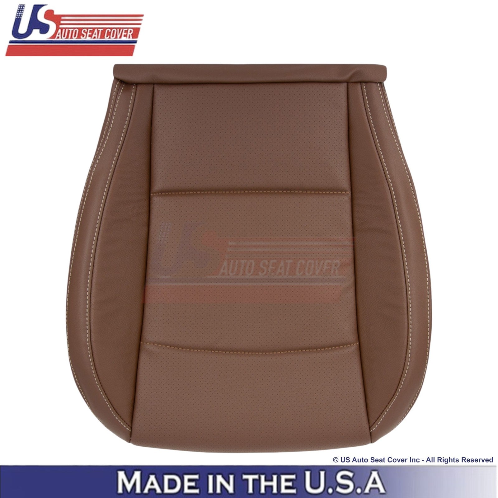 2015-2017 For Subaru Outback Leatherette Passenger Side Replacement Covers Brown