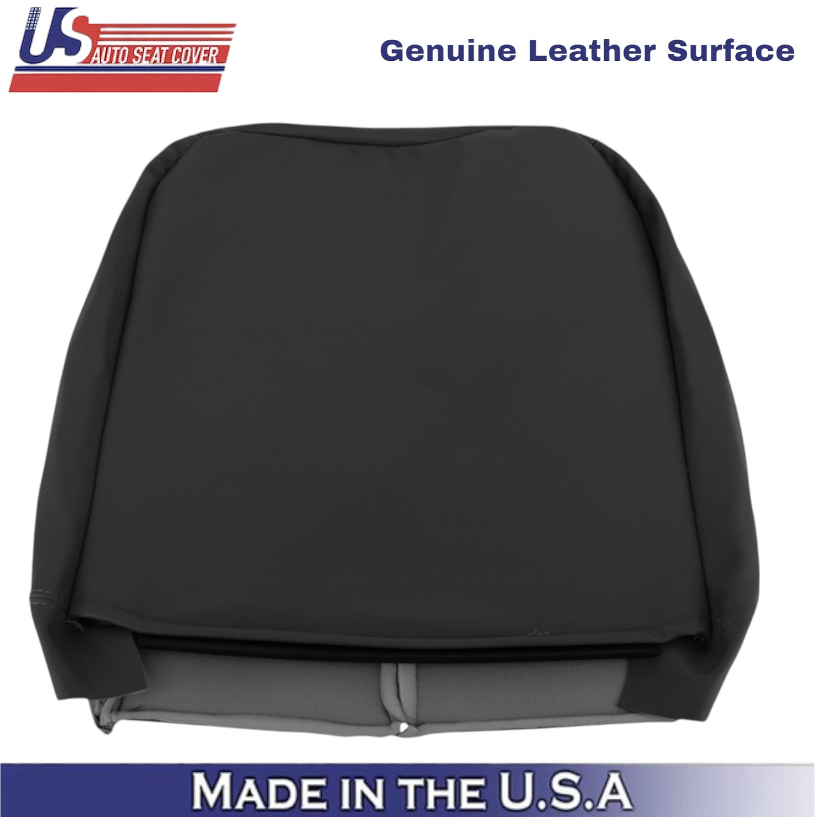 2002-2003 For Dodge Ram 1500 2500 Laramie Leather Front Top Covers Dark Slate