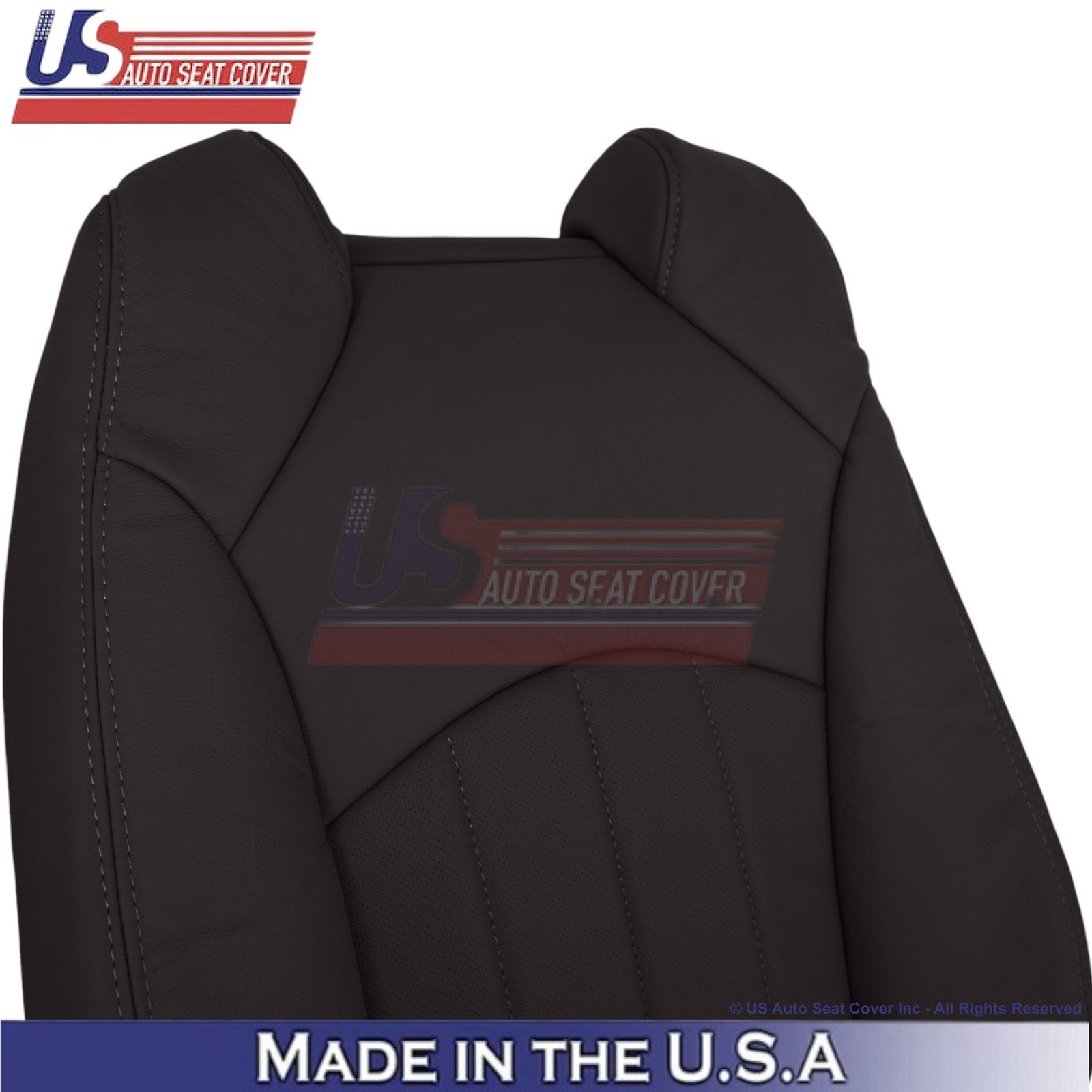 2013-2017 For Buick Enclave Leatherette Driver Replacement Seat Covers Cocoa