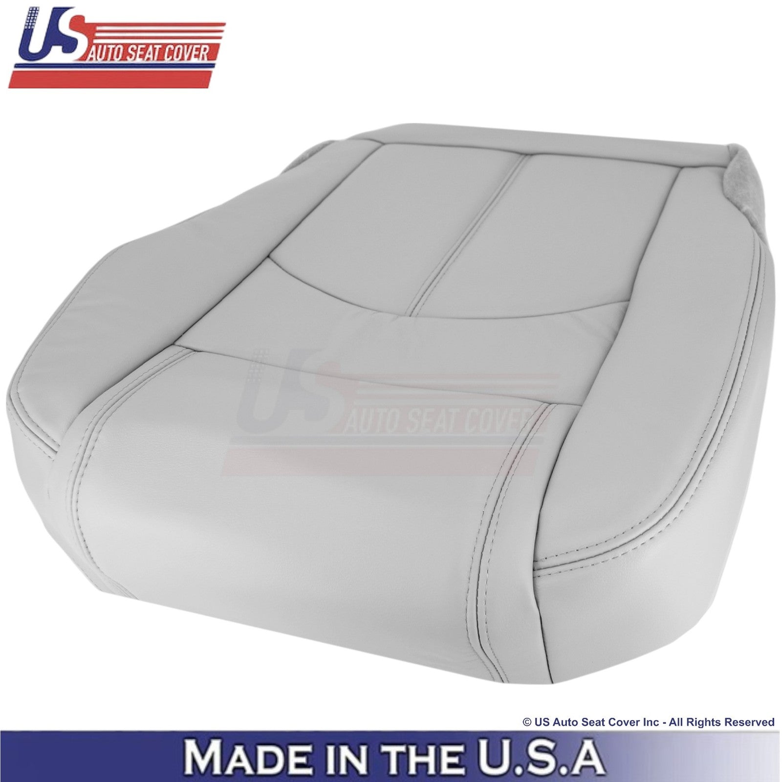 2013-2016 Fits GMC Acadia Genuine Leather Passenger Side Covers Light Titanium
