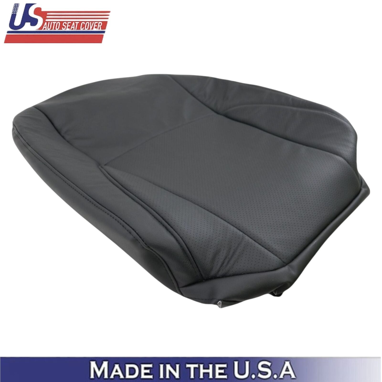 2007-2012 For Lexus ES350 Genuine Leather Front Top Replacement Covers Black