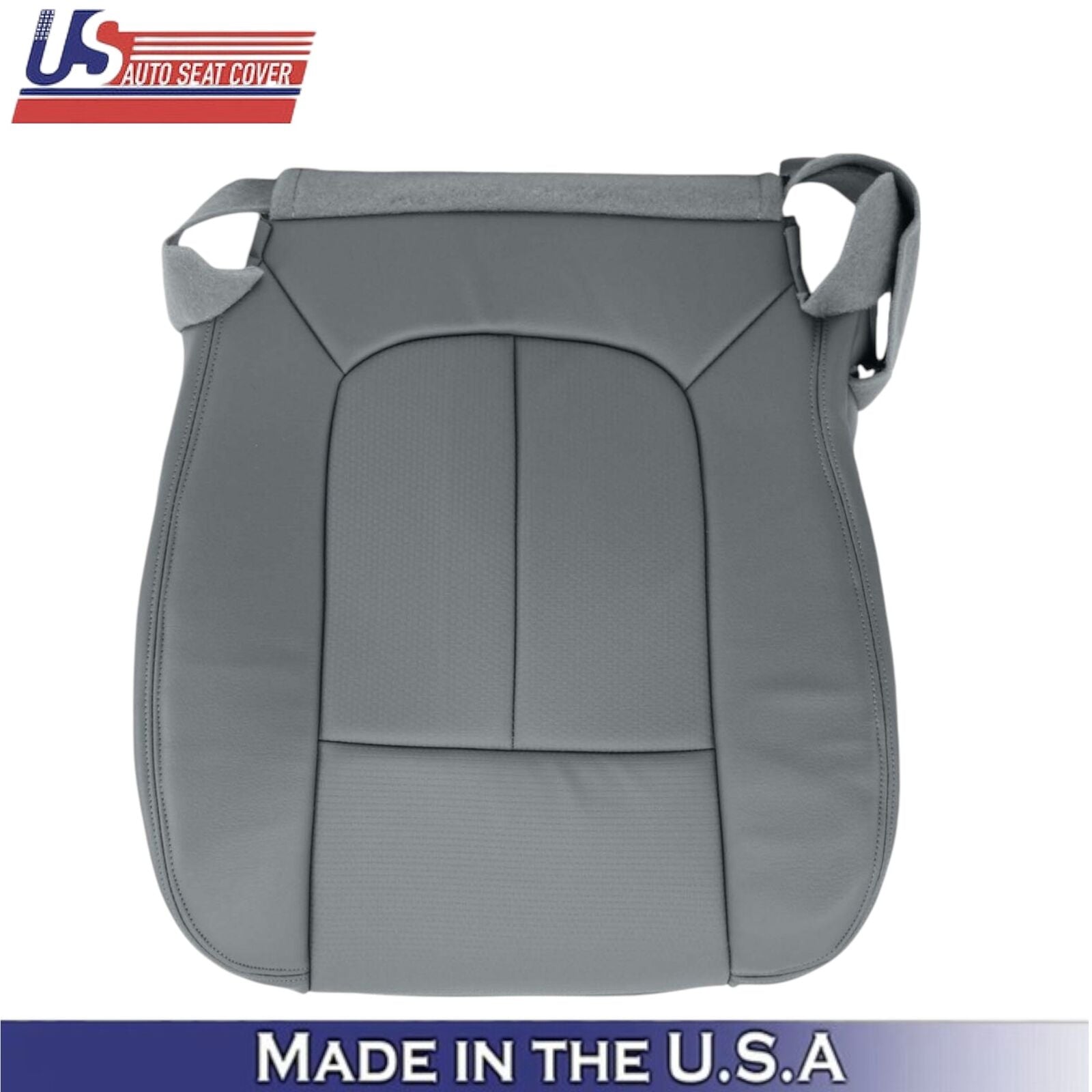 2011-2016 For Ford F250 F350 XL WT Leatherette Passenger Bottom Cover Gray