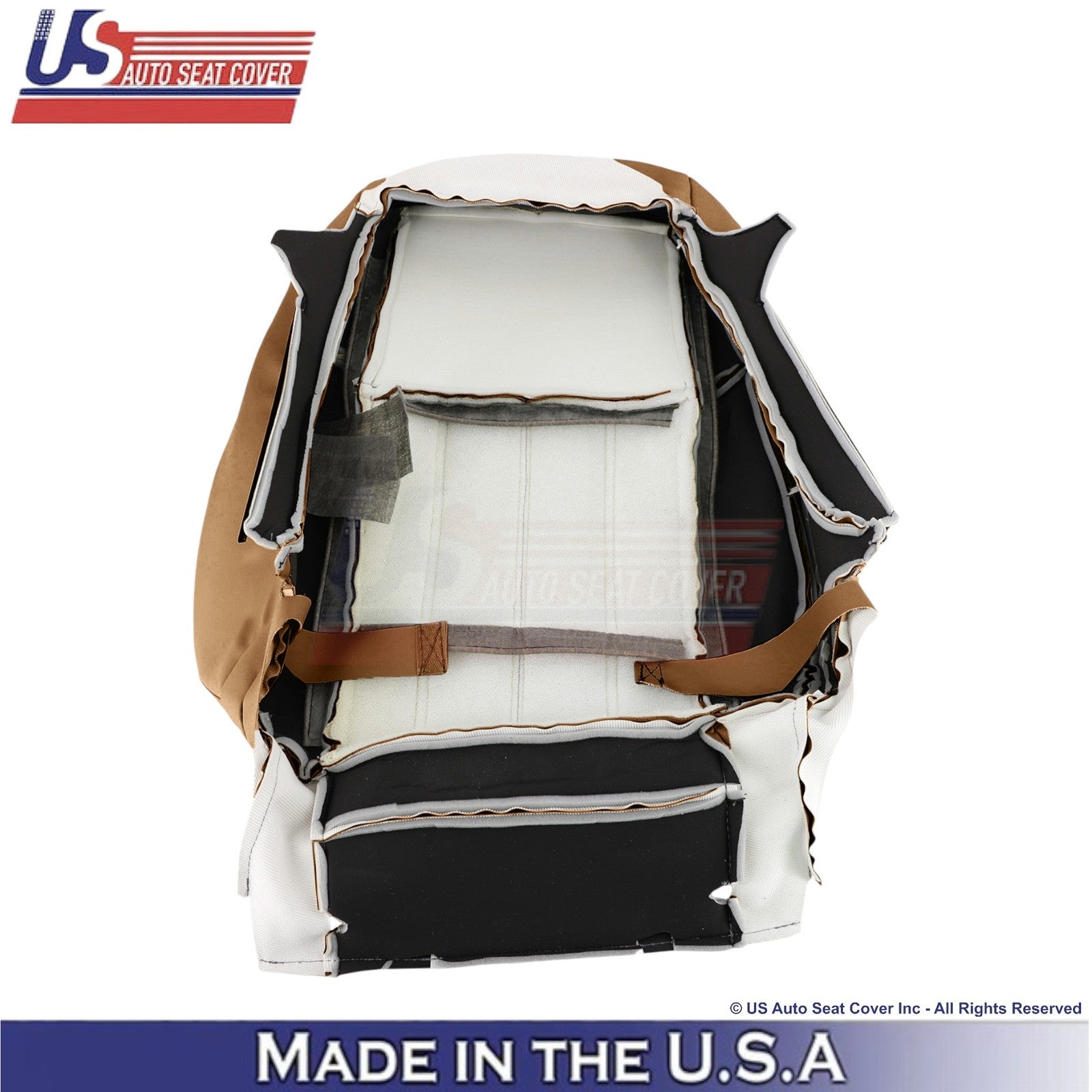 2016-2018 Fits Lexus ES 350 Leatherette Passenger Top Replacement Cover Flaxen
