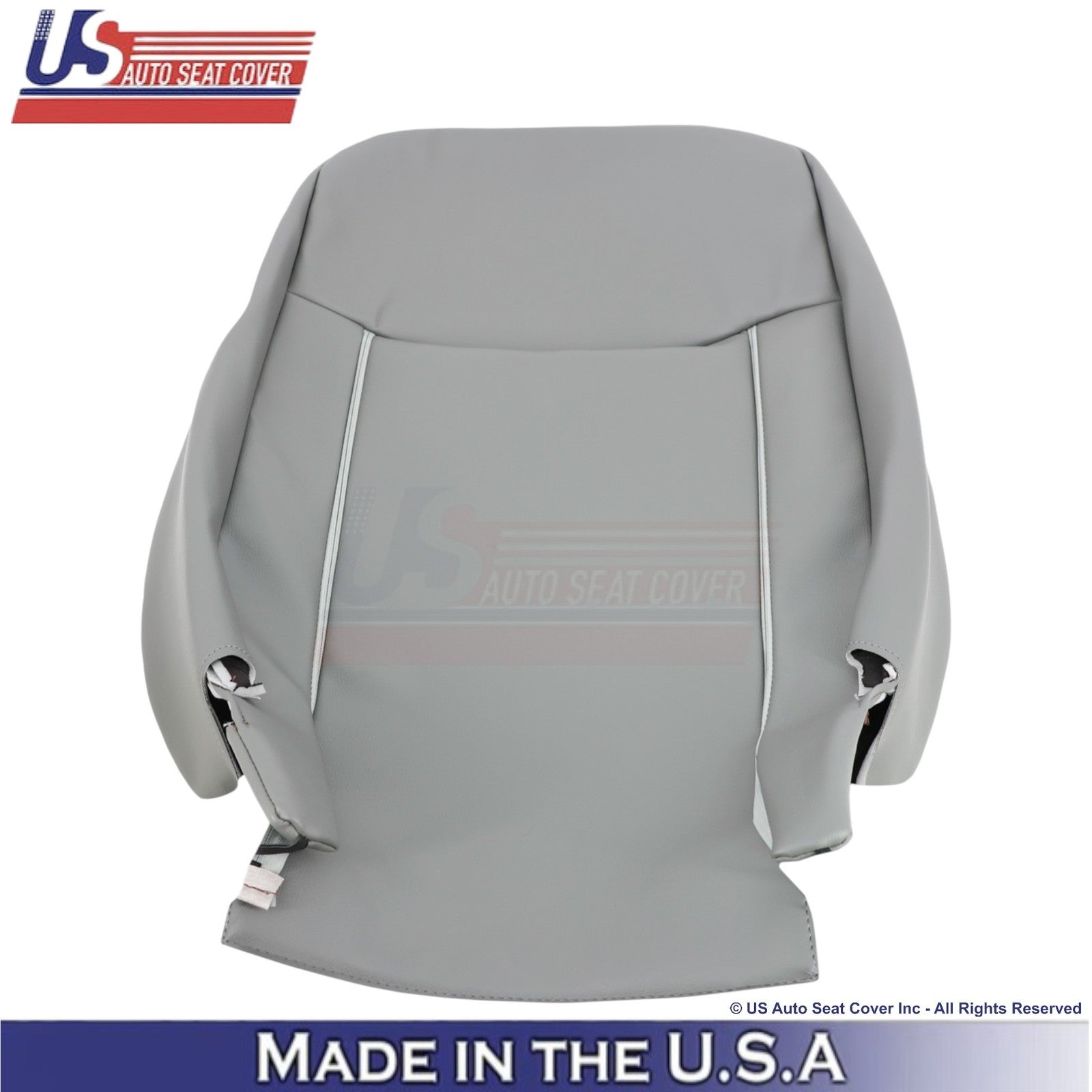 2010-2013 Fits Ford Transit Leatherette Front Replacement Seat Covers Gray