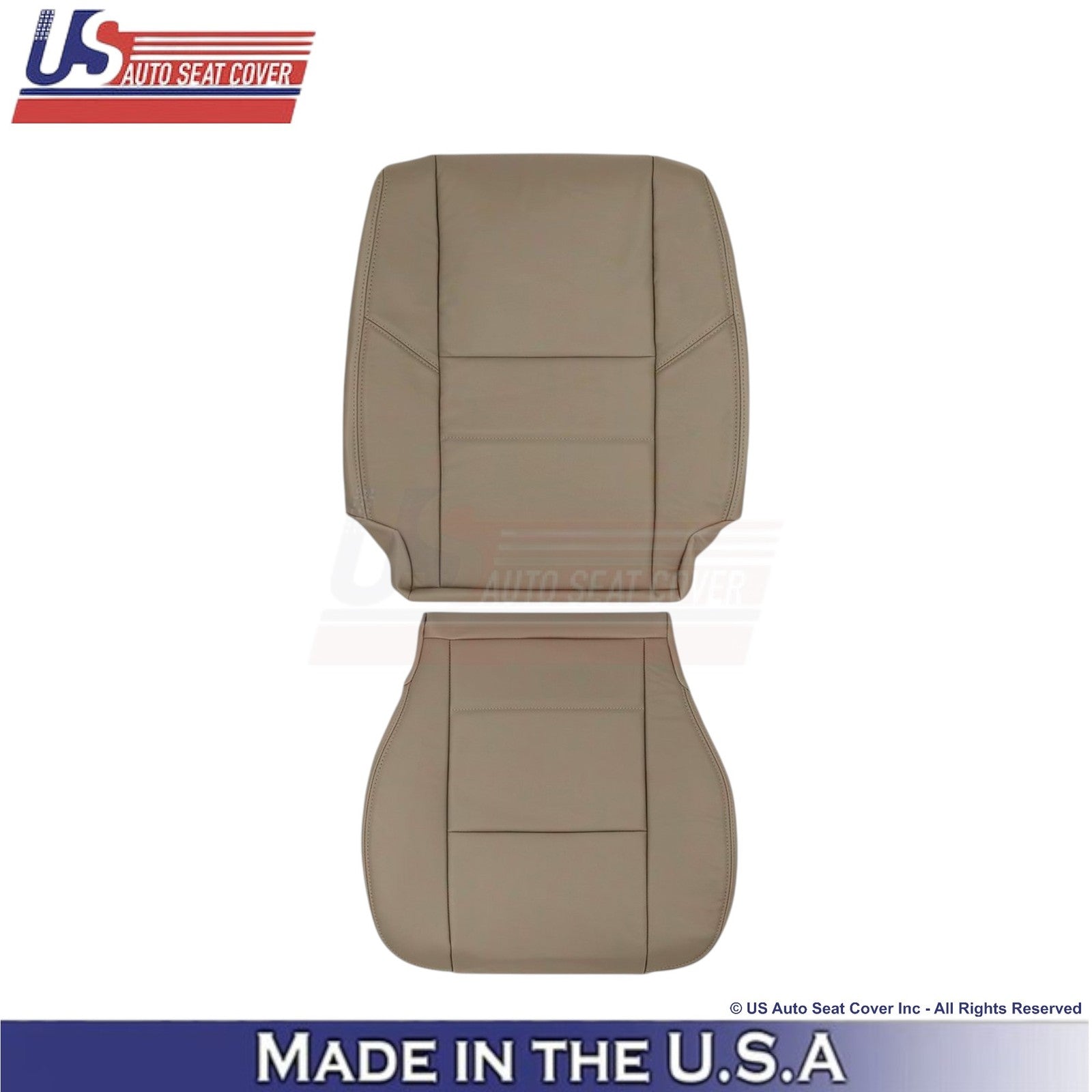 2000-2004 For Toyota Tundra Leatherette Front Driver Side Seat Covers Charcoal
