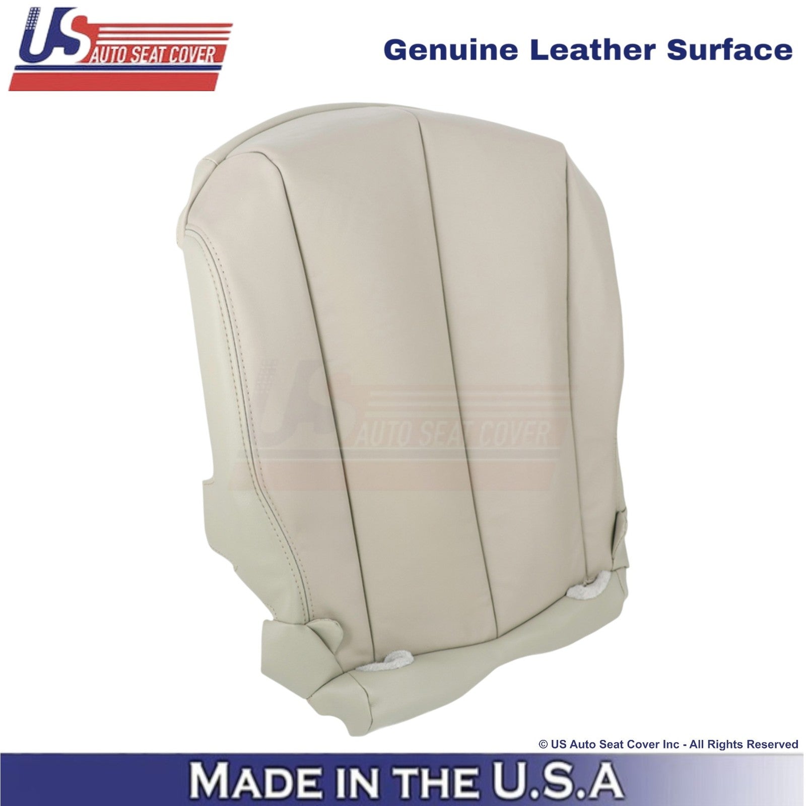 2011-2014 For Toyota Sienna Genuine Leather 2nd Row Right Bottom Cover Bisque