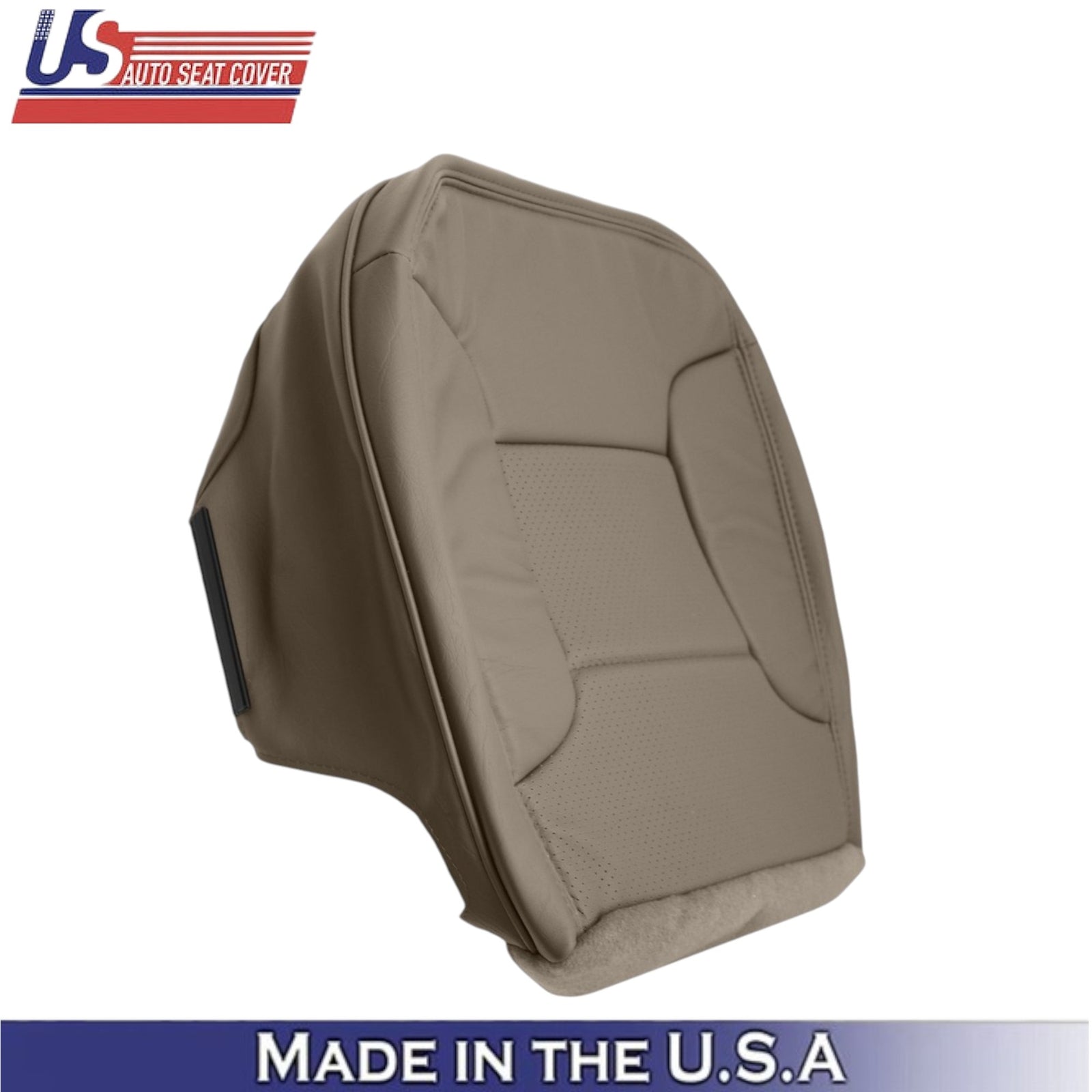 1992-1996 For Ford Bronco Eddie Bauer Leatherette Driver Side Seat Covers Tan