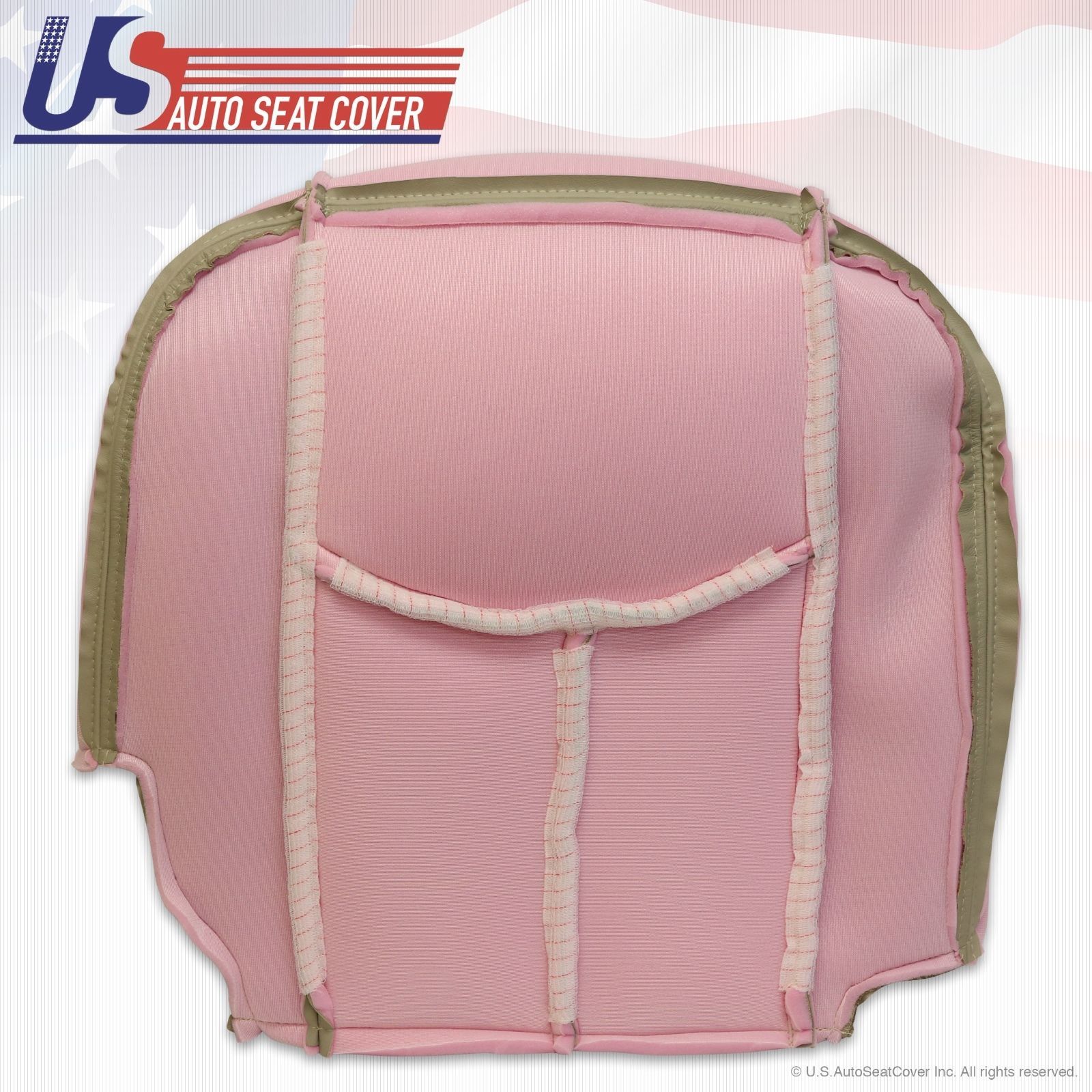 2003 2004 2005 2006 GMC Sierra Driver Bottom Upholstery Seat Cover Tan