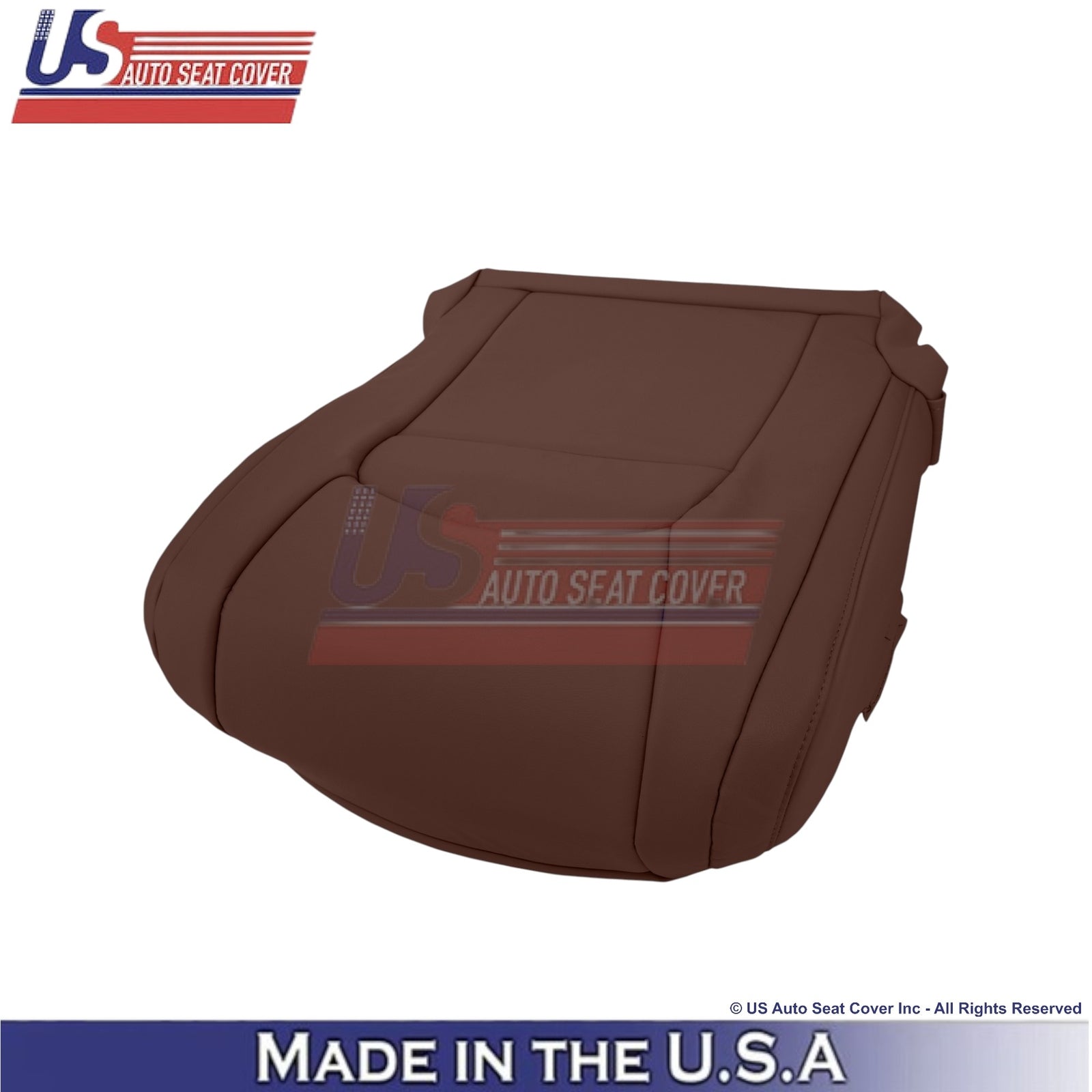 2008-2021 For Toyota Land Cruiser Genuine Leather Driver Bottom Cover Brown