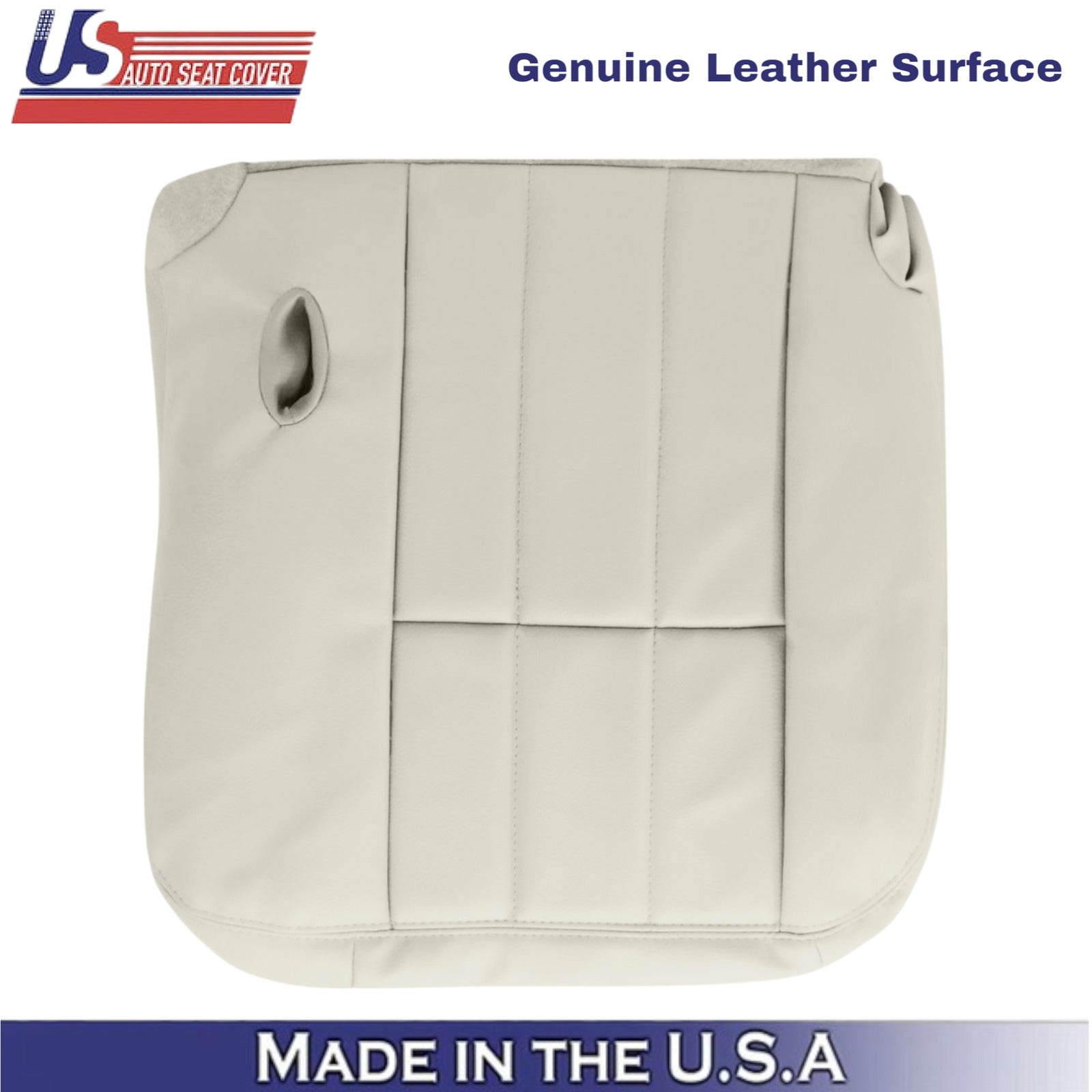 2006-2011 For Mercury Grand Marquis Leather Driver Side Seat Covers Light Camel